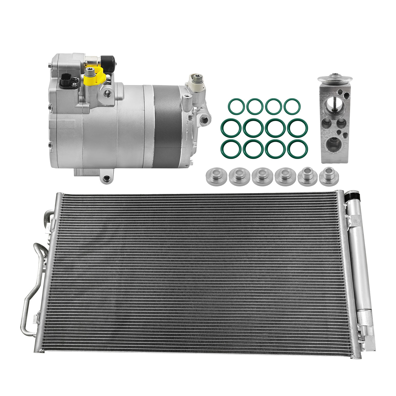 [Copy]A/C Compressor with Radiator Kit for BMW i3 2014-2021 for i3s 2018-2021 0.6L 