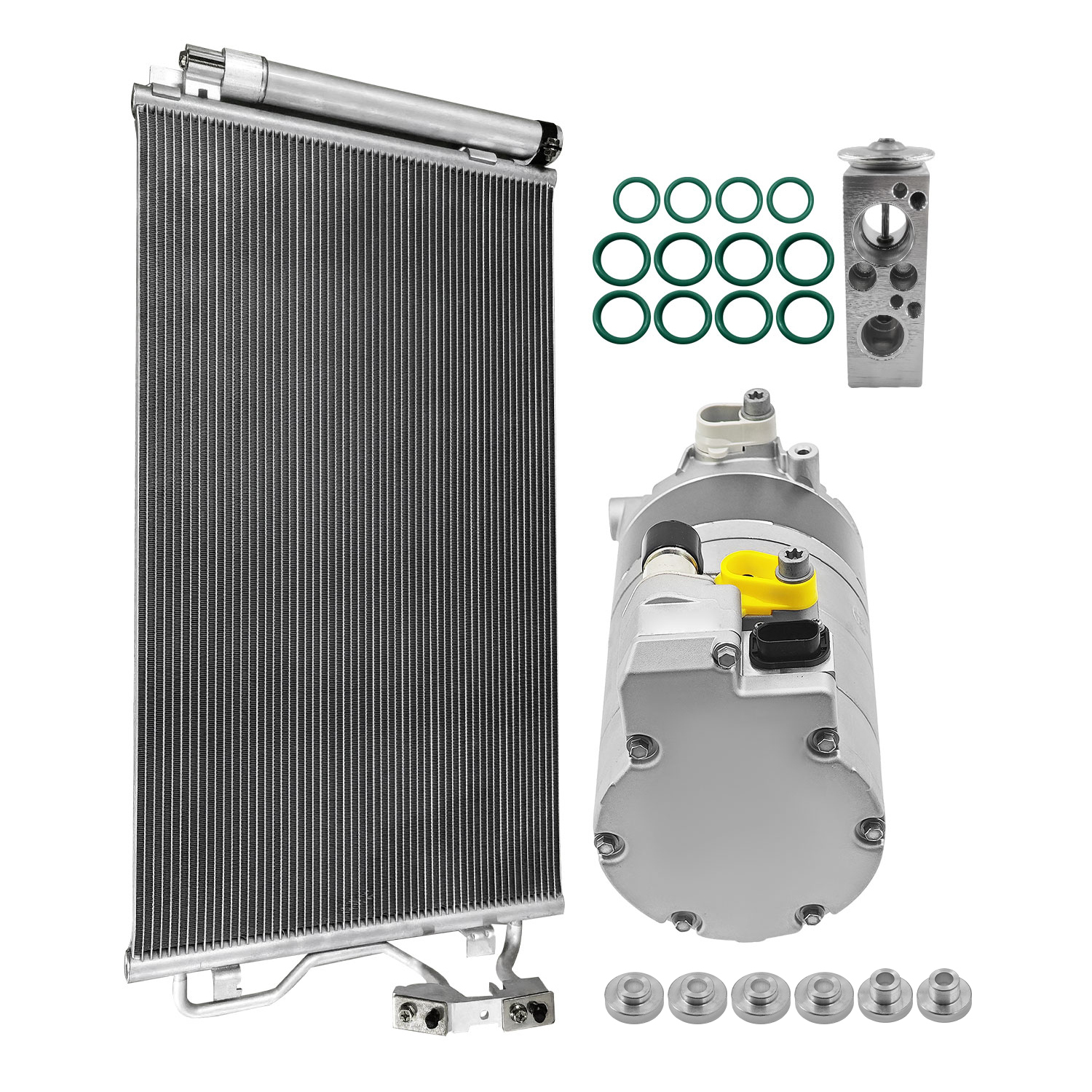 [Copy]A/C Compressor with Radiator Kit for BMW i3 2014-2021 for i3s 2018-2021 0.6L 