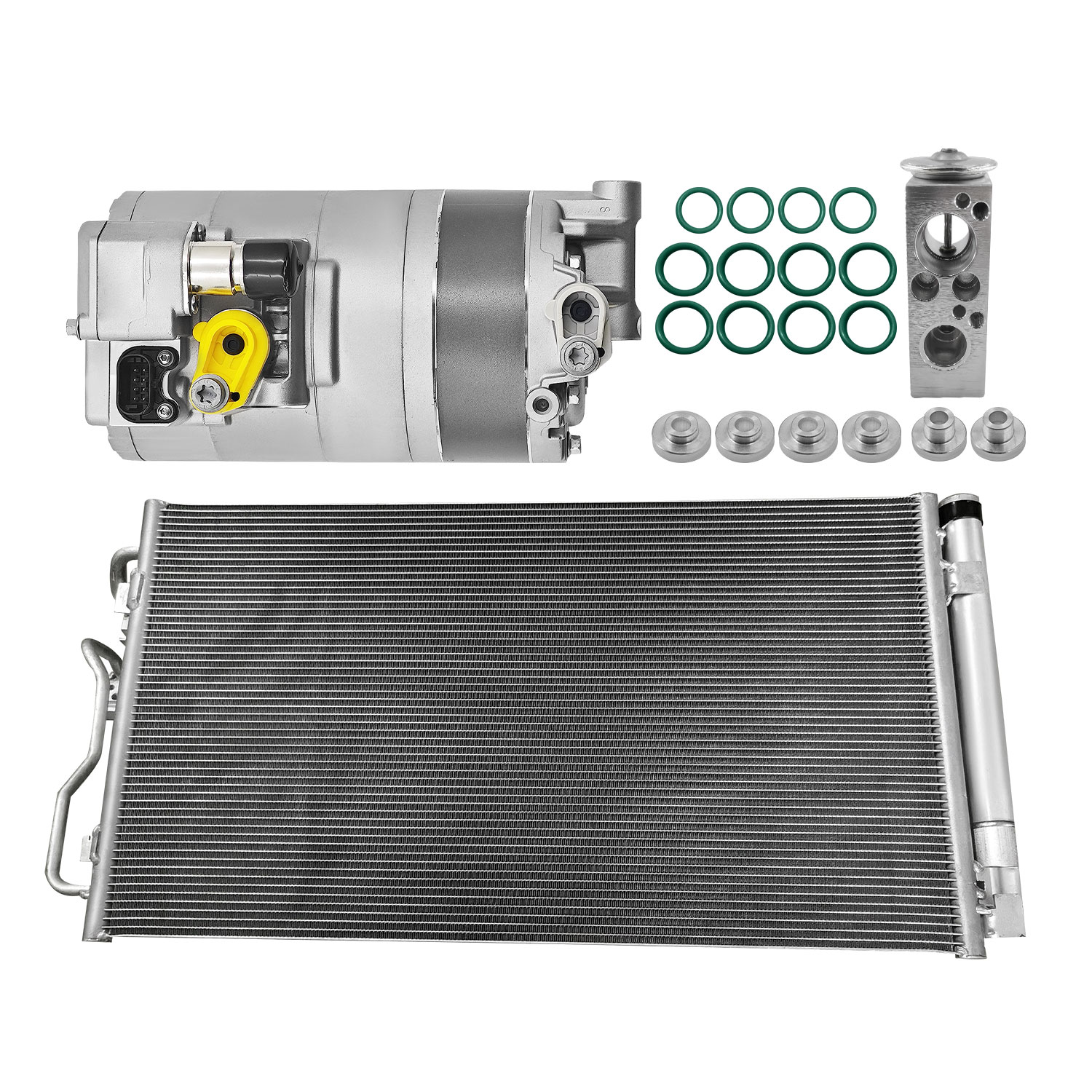 [Copy]A/C Compressor with Radiator Kit for BMW i3 2014-2021 for i3s 2018-2021 0.6L 