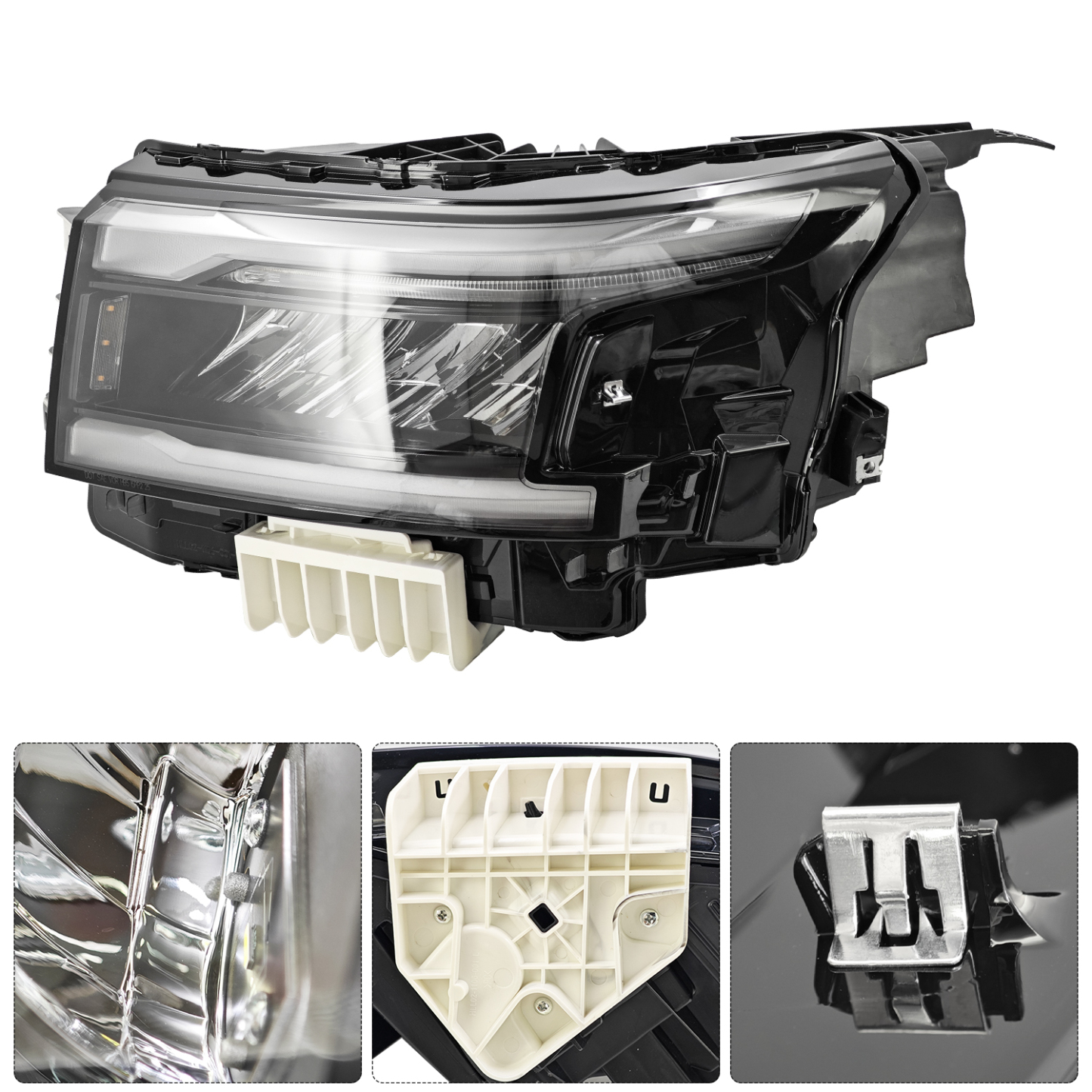  Left Driver Side LED Headlight Assembly for Nissan Frontier SV S XE SE DC SL LE LE Platinum PRO-X PRO-4X 2022-2025 w/DRL 