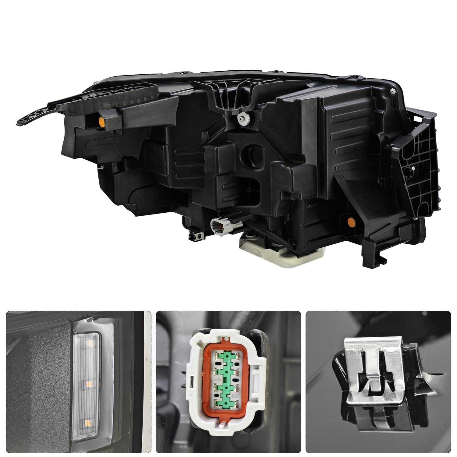  Left Driver Side LED Headlight Assembly for Nissan Frontier SV S XE SE DC SL LE LE Platinum PRO-X PRO-4X 2022-2025 w/DRL 