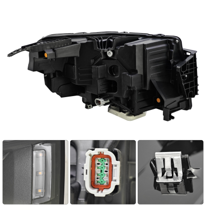  Left Driver Side LED Headlight Assembly for Nissan Frontier SV S XE SE DC SL LE LE Platinum PRO-X PRO-4X 2022-2025 w/DRL 