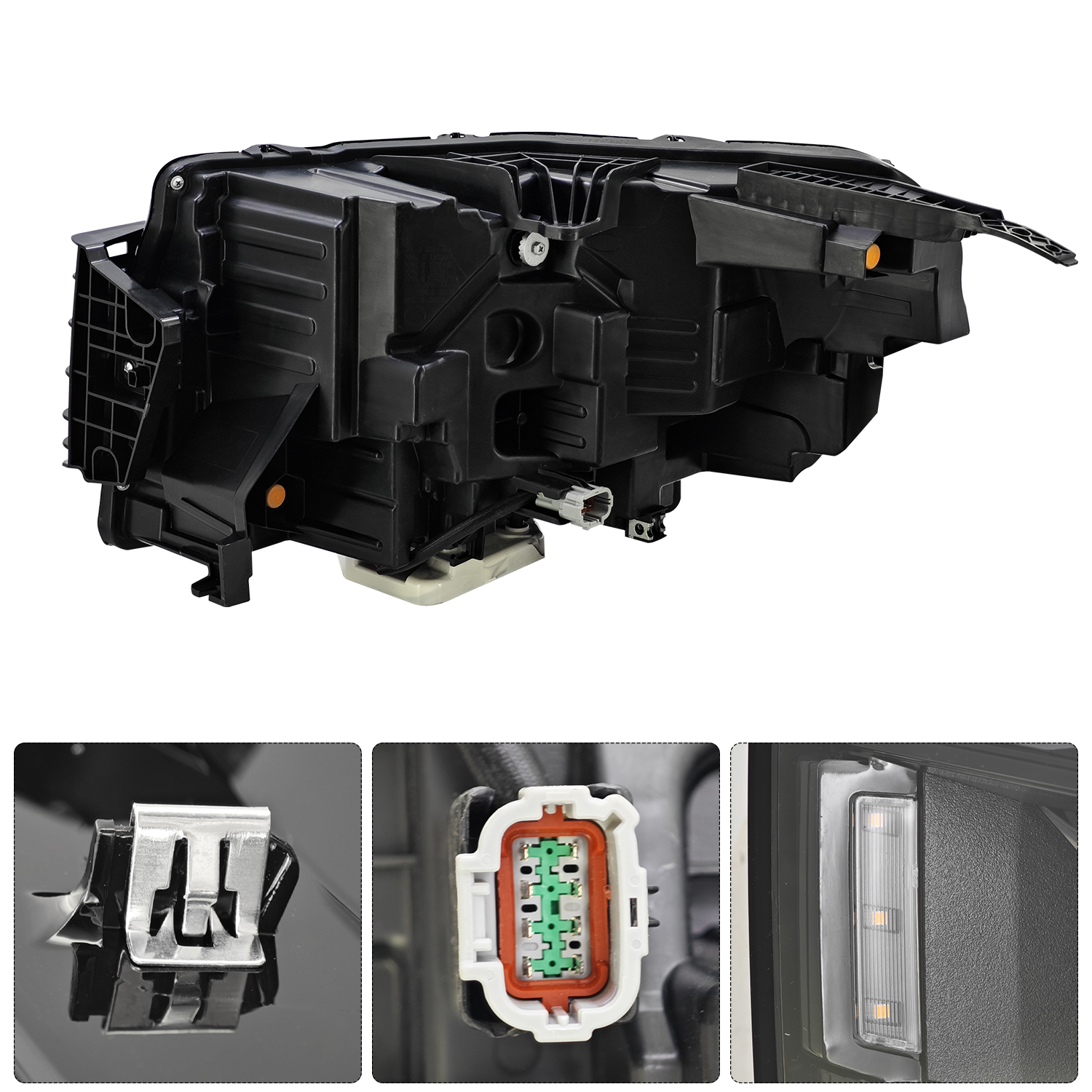 Right Passenger Side LED Headlight Assembly for Nissan Frontier SV S XE SE DC SL LE LE Platinum PRO-X PRO-4X 2022-2025 w/DRL 