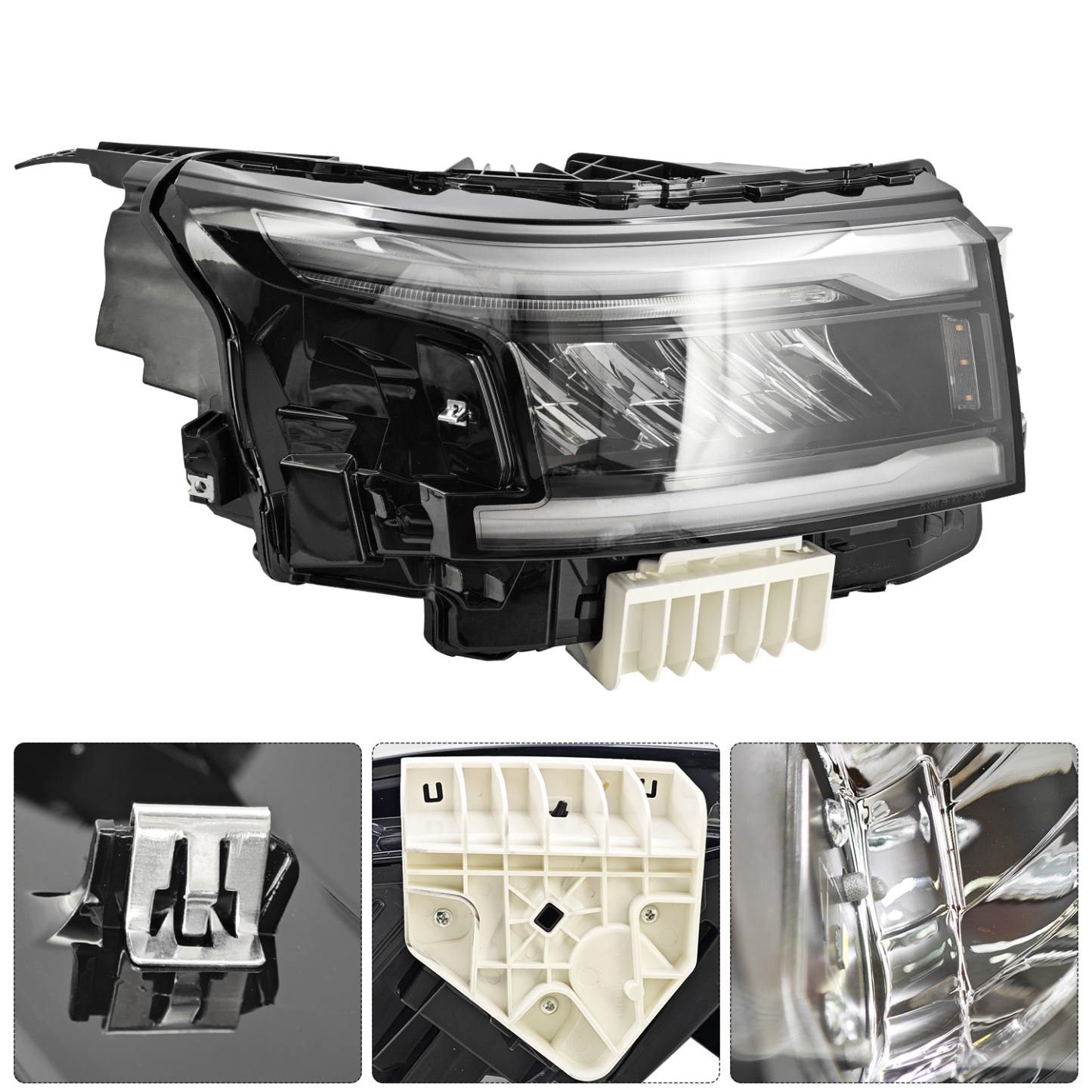 Right Passenger Side LED Headlight Assembly for Nissan Frontier SV S XE SE DC SL LE LE Platinum PRO-X PRO-4X 2022-2025 w/DRL 