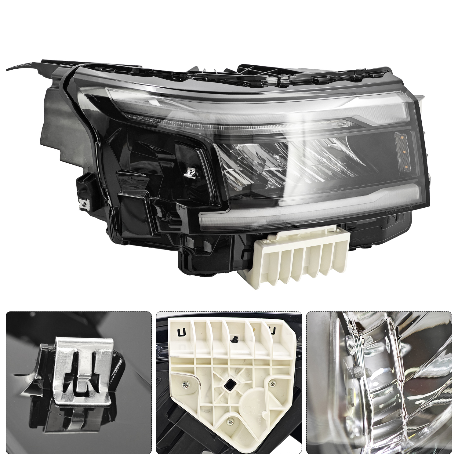Right Passenger Side LED Headlight Assembly for Nissan Frontier SV S XE SE DC SL LE LE Platinum PRO-X PRO-4X 2022-2025 w/DRL 
