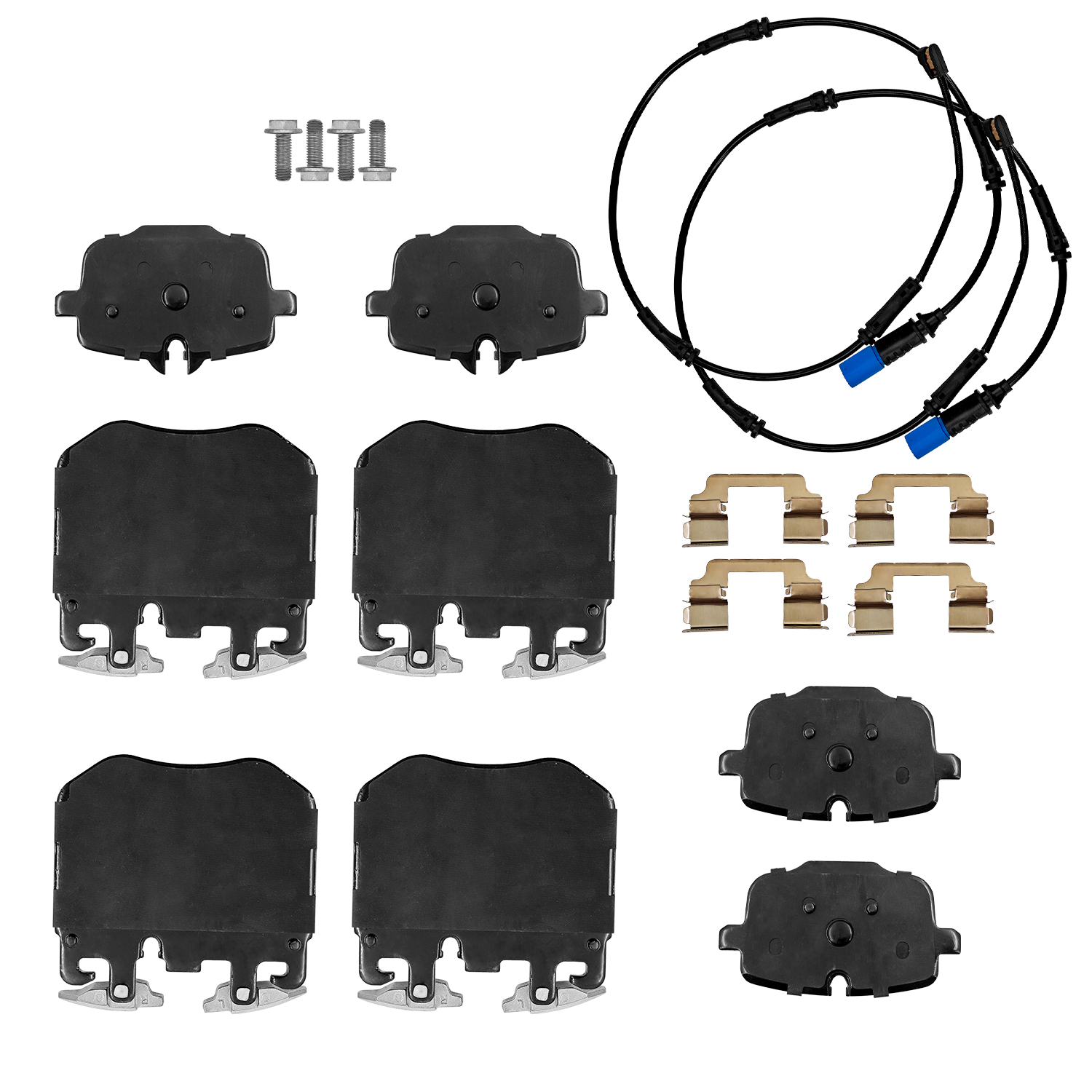 Brake Pads Set for BMW X5 3.0L 4.4L 2019-2025 X6 3.0L 4.4L 2020-2025 X7 3.0L 4.4L 2019-2025