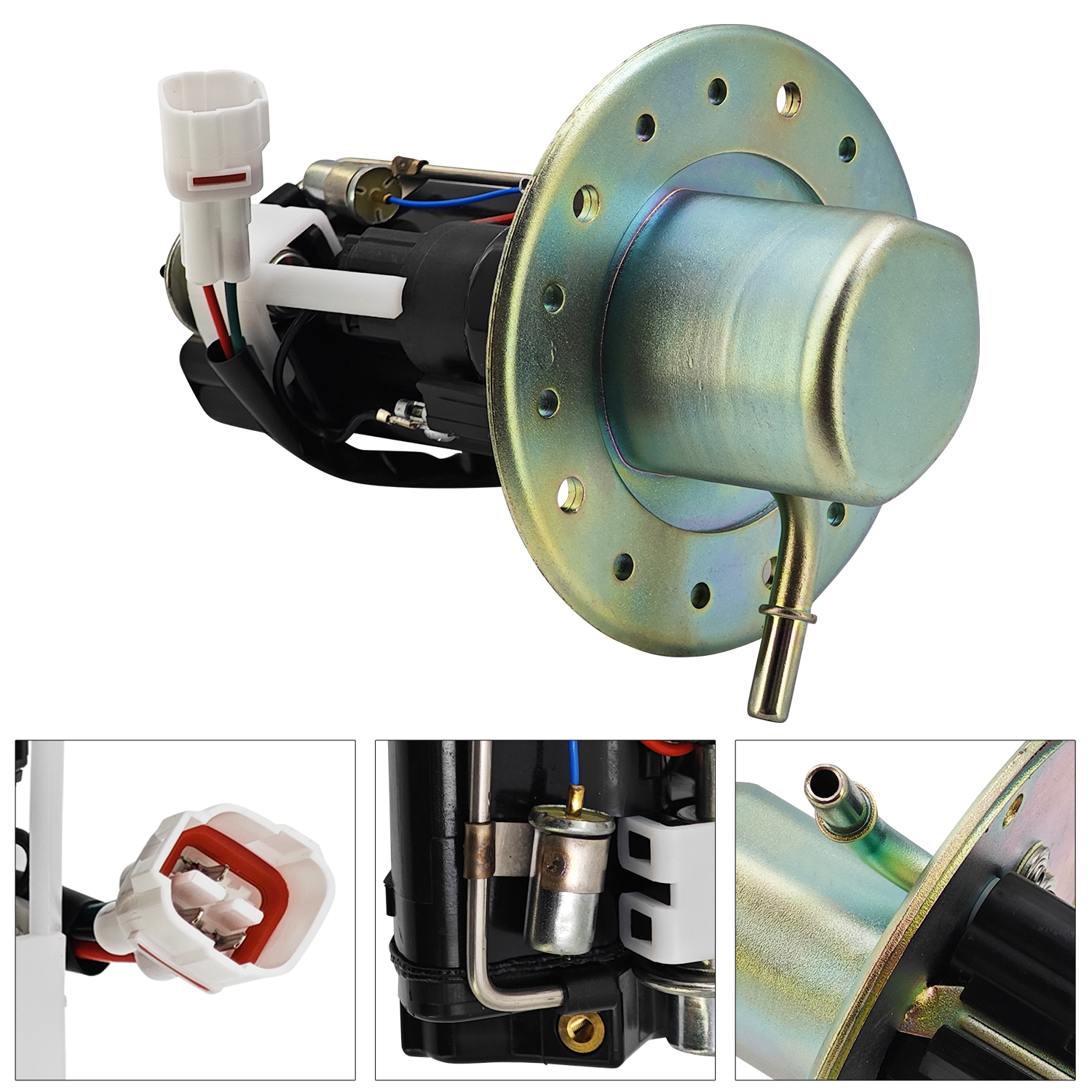 Fuel Pump Assembly 3 Pin Compatible With Suzuki GSXR 600 2001-2003, GSXR 750 2000-2003