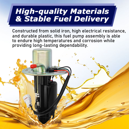 Fuel Pump Assembly 3 Pin Compatible With Suzuki GSXR 600 2001-2003, GSXR 750 2000-2003