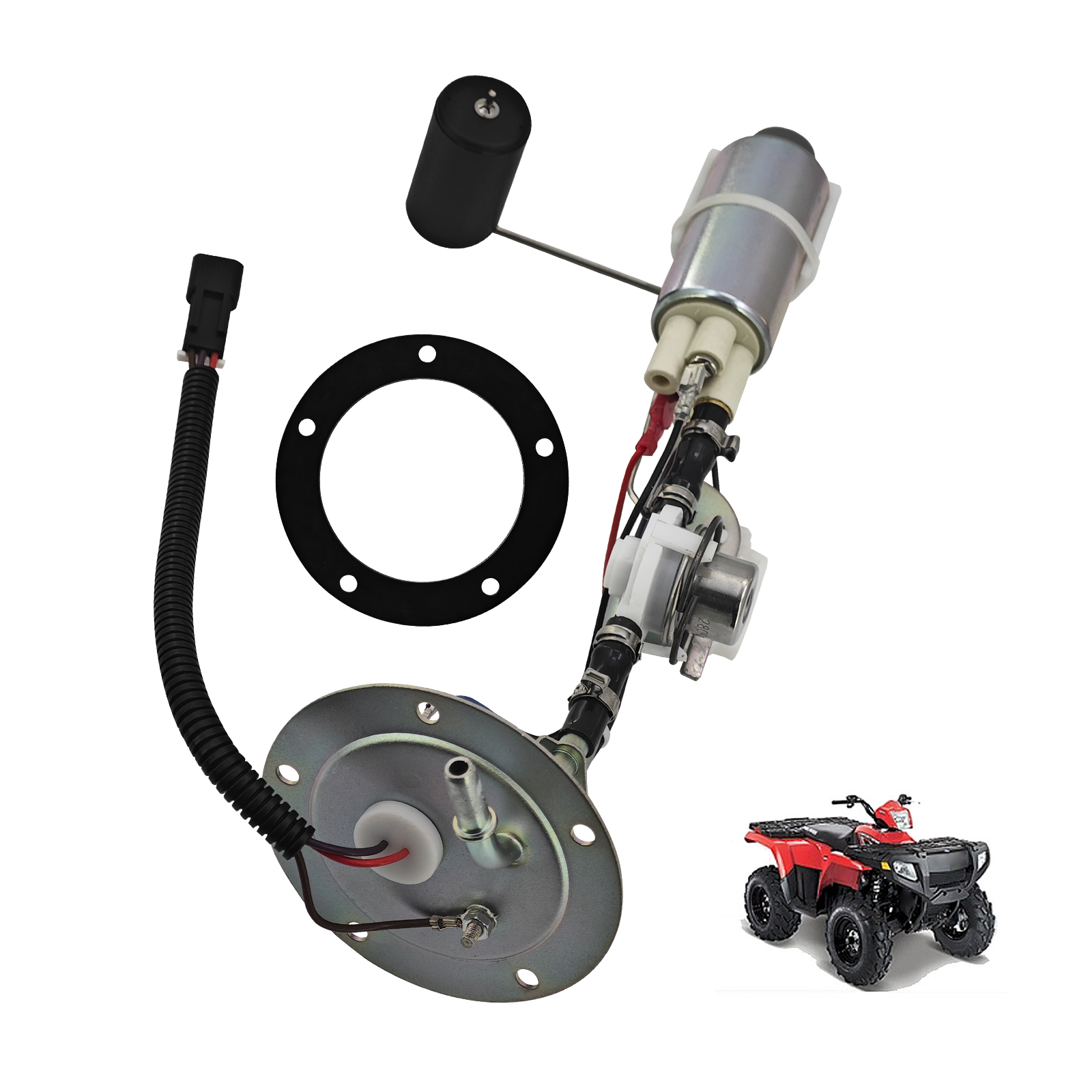 47-1048 5-Bolt Fuel Pump Assembly Fits for Polaris Sportsman 700 EFI 2006 2007 2008 Fuel Pump Module for Polaris Sportsman 800 EFI 2005-2008