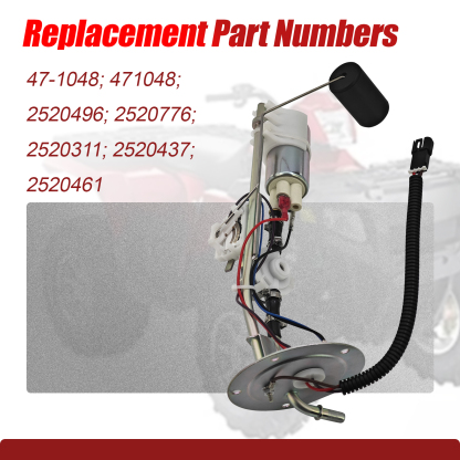 47-1048 5-Bolt Fuel Pump Assembly Fits for Polaris Sportsman 700 EFI 2006 2007 2008 Fuel Pump Module for Polaris Sportsman 800 EFI 2005-2008