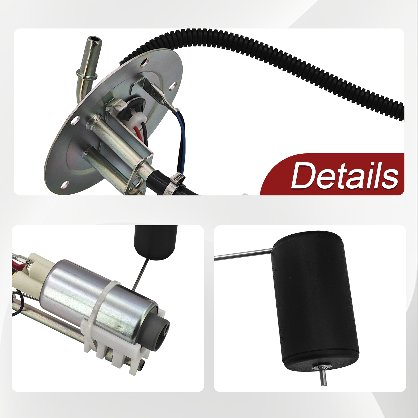 47-1048 5-Bolt Fuel Pump Assembly Fits for Polaris Sportsman 700 EFI 2006 2007 2008 Fuel Pump Module for Polaris Sportsman 800 EFI 2005-2008