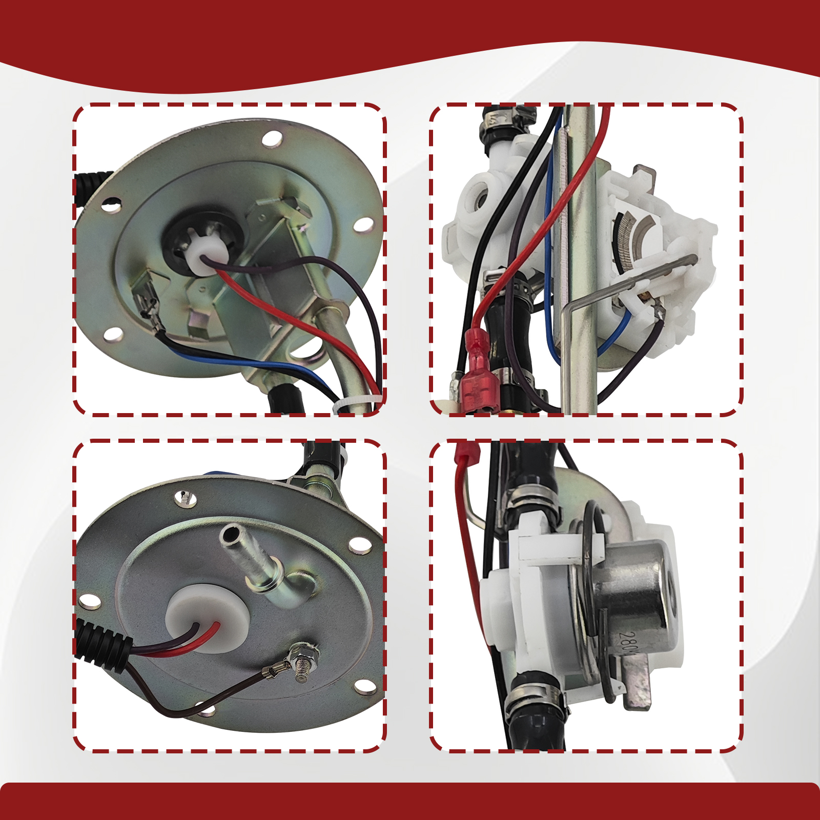 47-1048 5-Bolt Fuel Pump Assembly Fits for Polaris Sportsman 700 EFI 2006 2007 2008 Fuel Pump Module for Polaris Sportsman 800 EFI 2005-2008