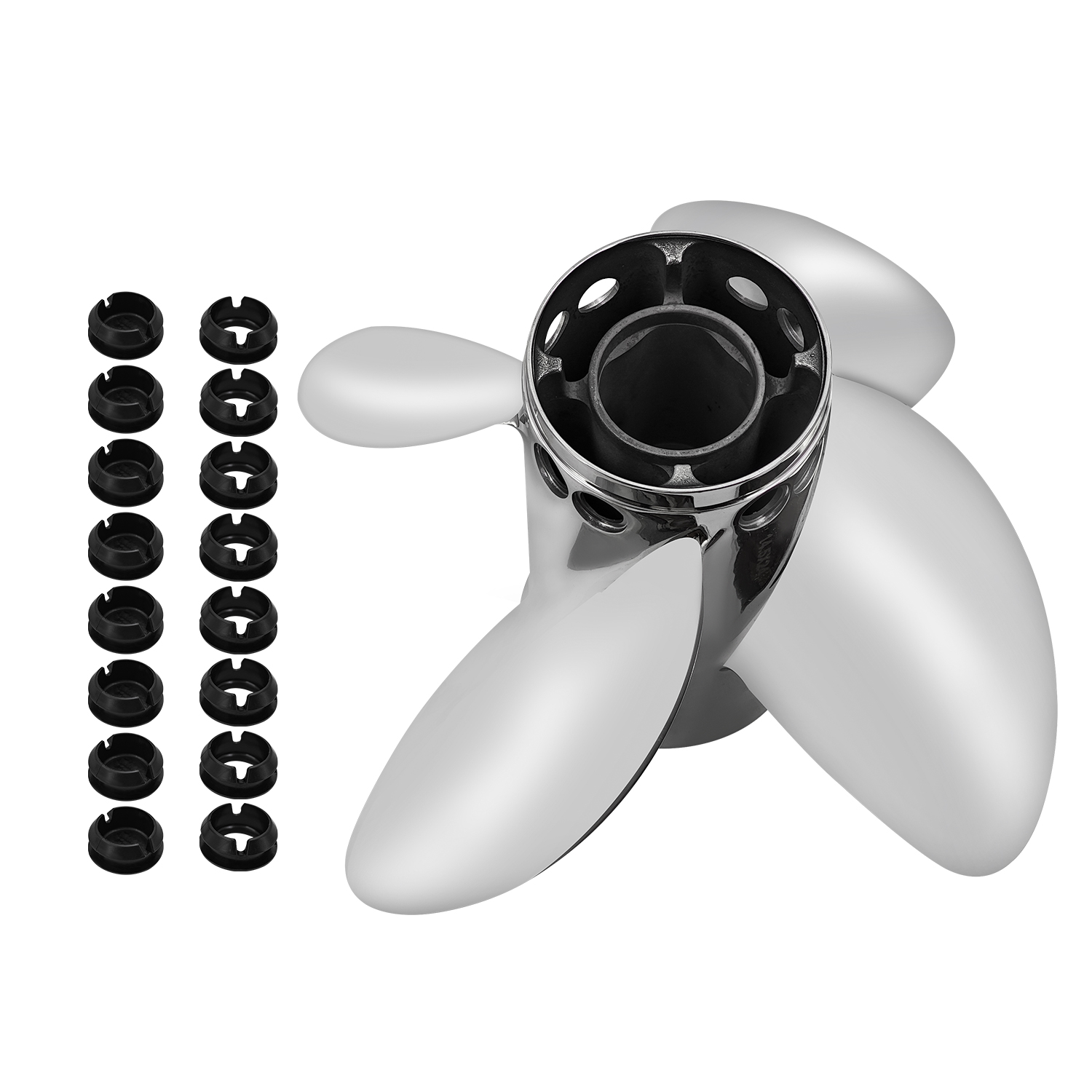 Propeller 14.5 x 24 Pitch Replacement for Mercury Fury 8M0114408, 8M0125100, 8M0151279