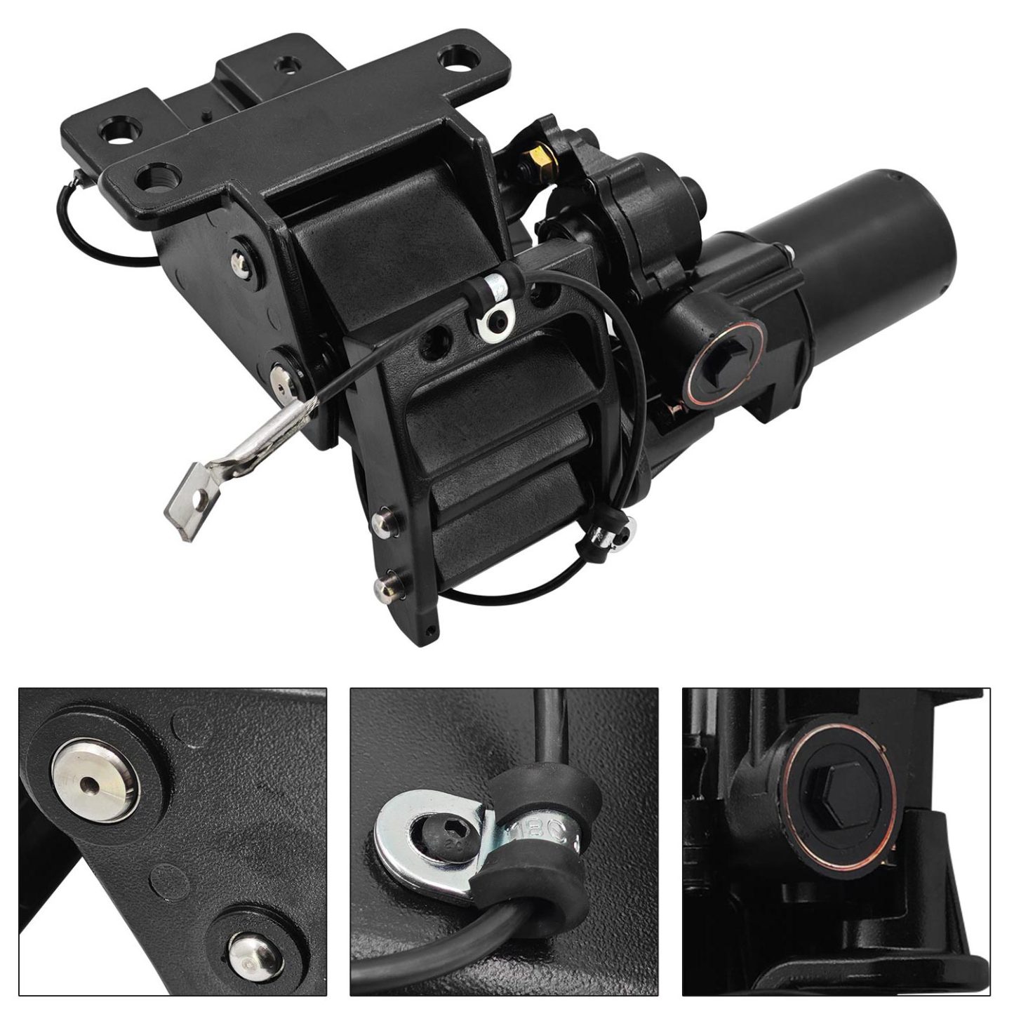 Rear Right Power Running Board Motor for Ford Expedition & Lincoln Navigator 2018-2024 for 122.5 inch Wheelbase SUV w/Bracket 