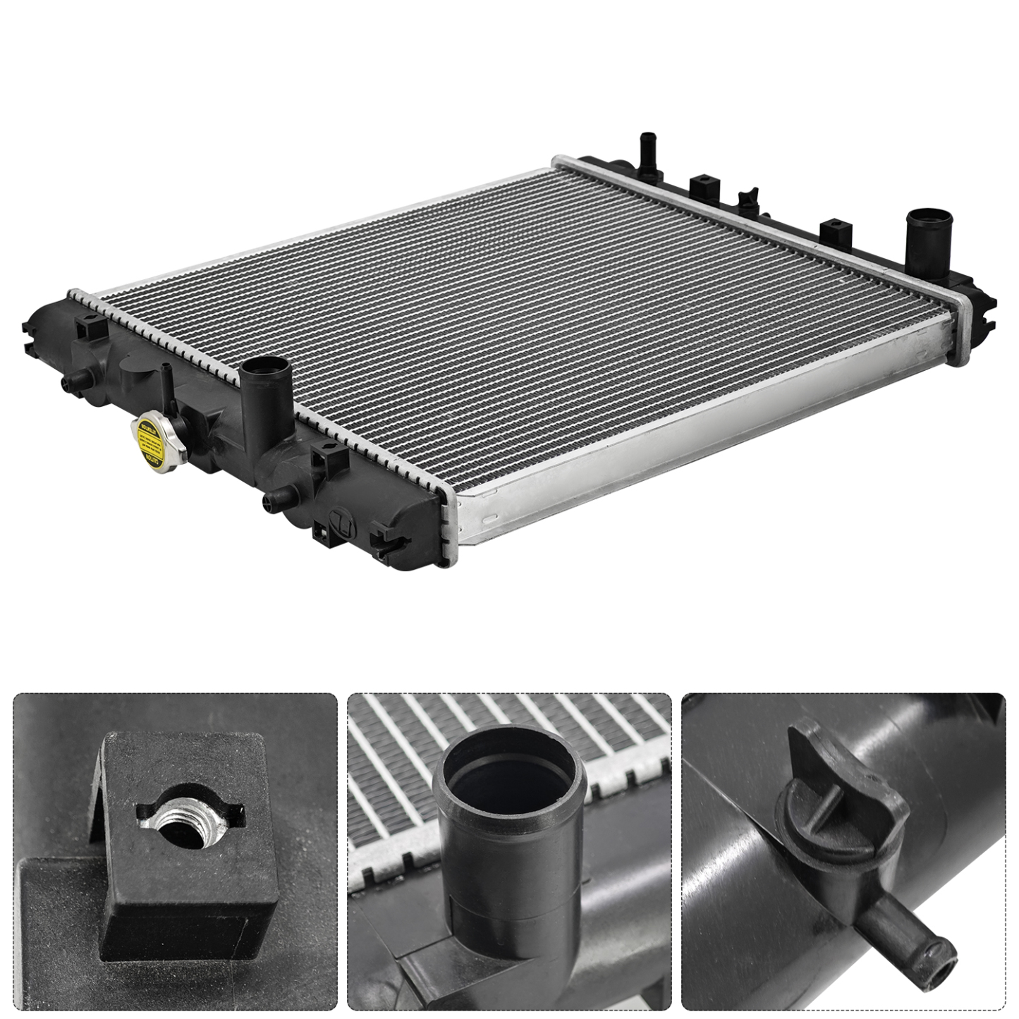 Radiator for Kubota L4310DT MX5000DT MX5000F L4310 L4610 M4800 L3710DT L3710 L48 L3710DT/GST/HST L4310DT/GST/HST 