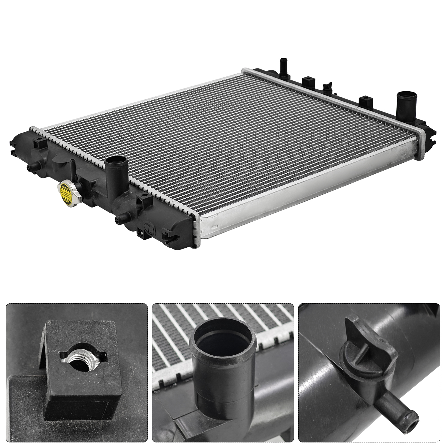 Radiator for Kubota L4310DT MX5000DT MX5000F L4310 L4610 M4800 L3710DT L3710 L48 L3710DT/GST/HST L4310DT/GST/HST 