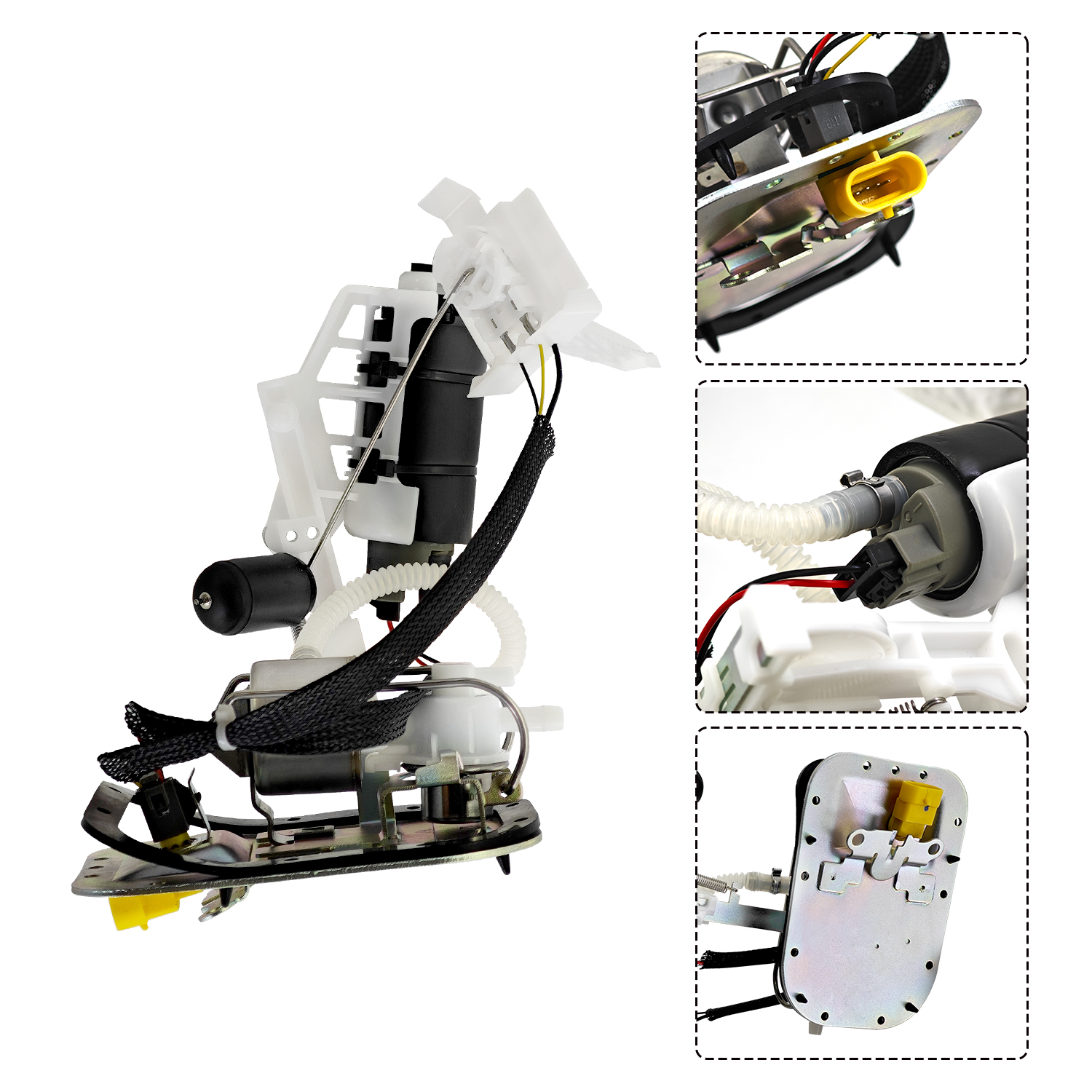 Fuel Pump Assy for Harley Davidson 2006-2007 Softail Custom/ Deluxe/ Classic/ Standard/ Fat Boy/ Springer/ Heritage/ Night Train/ Screamin Eagle