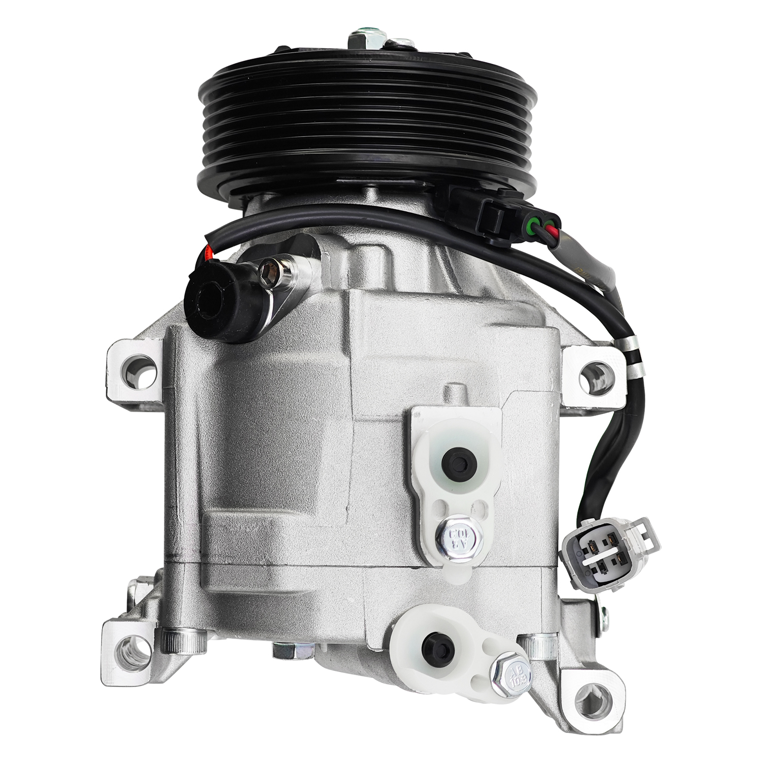 12V A/C Compressor fits for John Deere Utility Tractor 4320 4520 4720 Denso SCSA06C