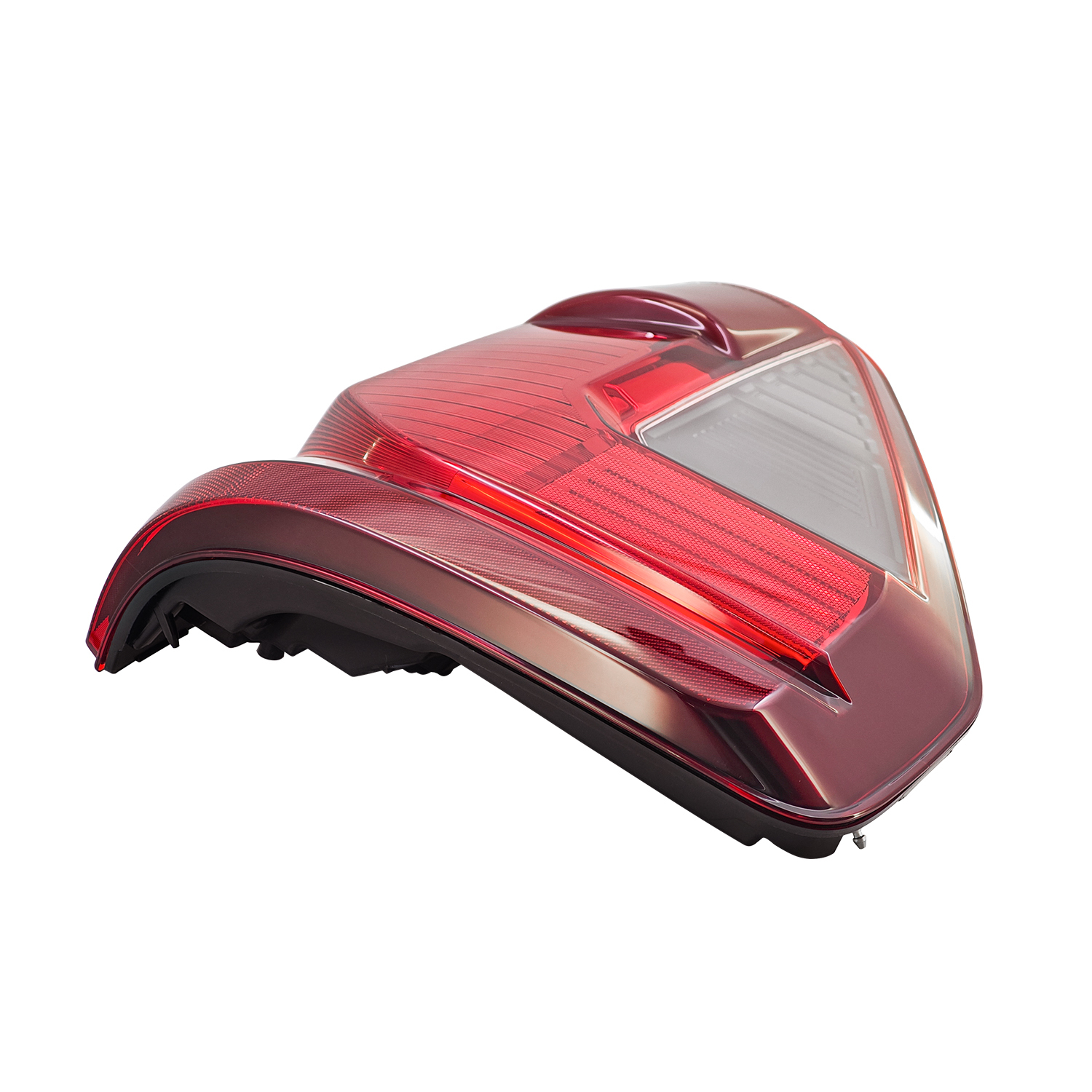 Left Halogen Tail Light Assembly w/Blind Spot (No Module) for Ford F150 2024-2025, 7+3 Pin Rear Brake Light with LED Reverse Lamp