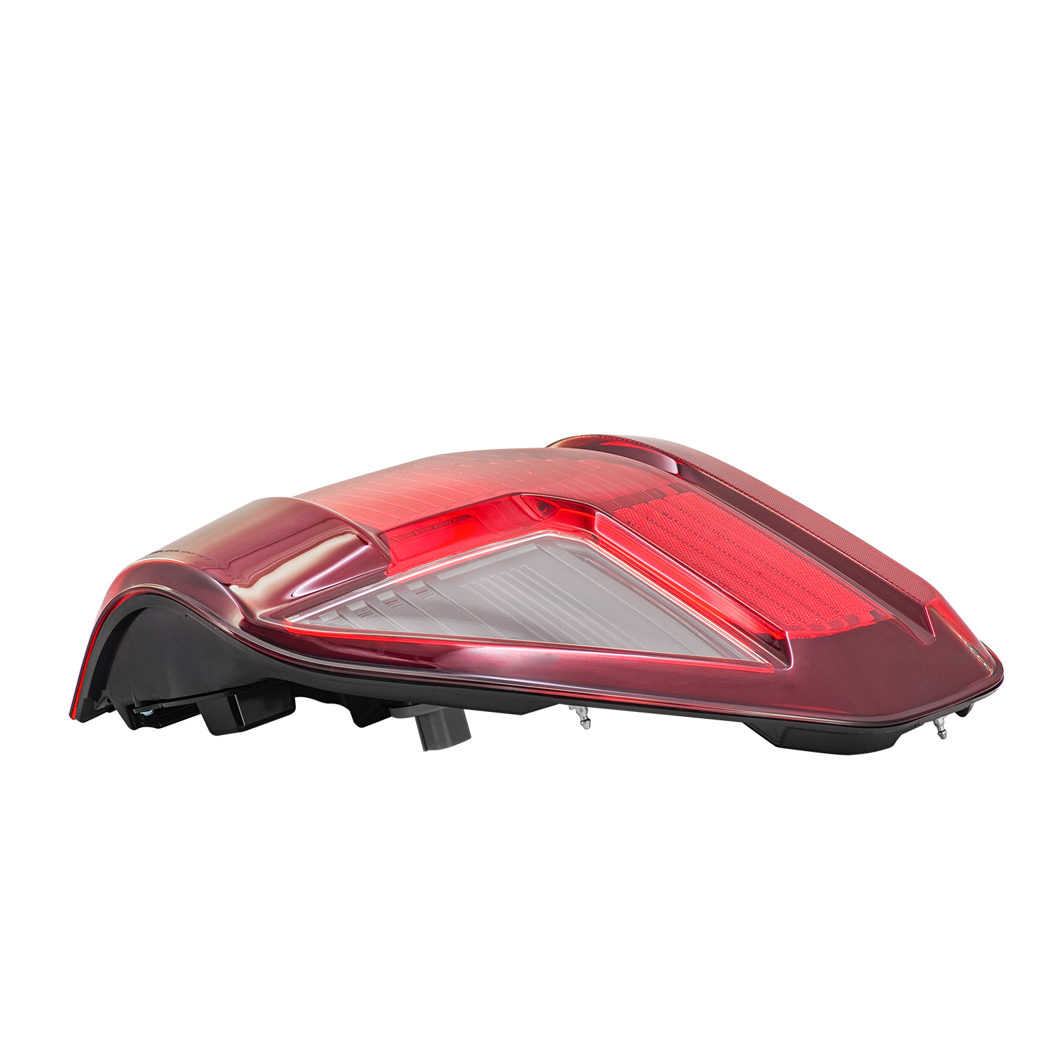 Right Halogen Tail Light Assembly w/Blind Spot (No Module) for Ford F150 2024-2025, 7+3 Pin Rear Brake Light with LED Reverse Lamp