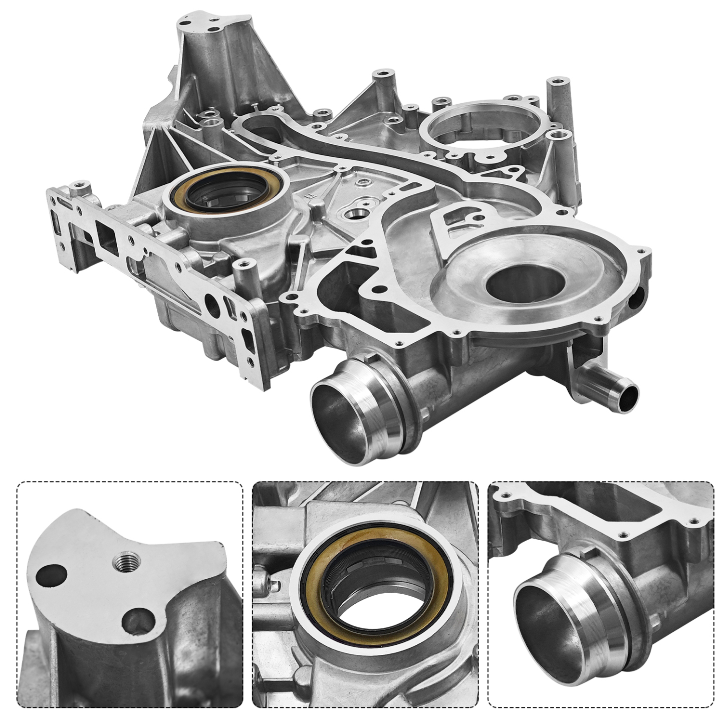  Engine Timing Cover Replacement for Ford F-250/F-350/F-450/F-550,6.7L, V8, 2017-2020