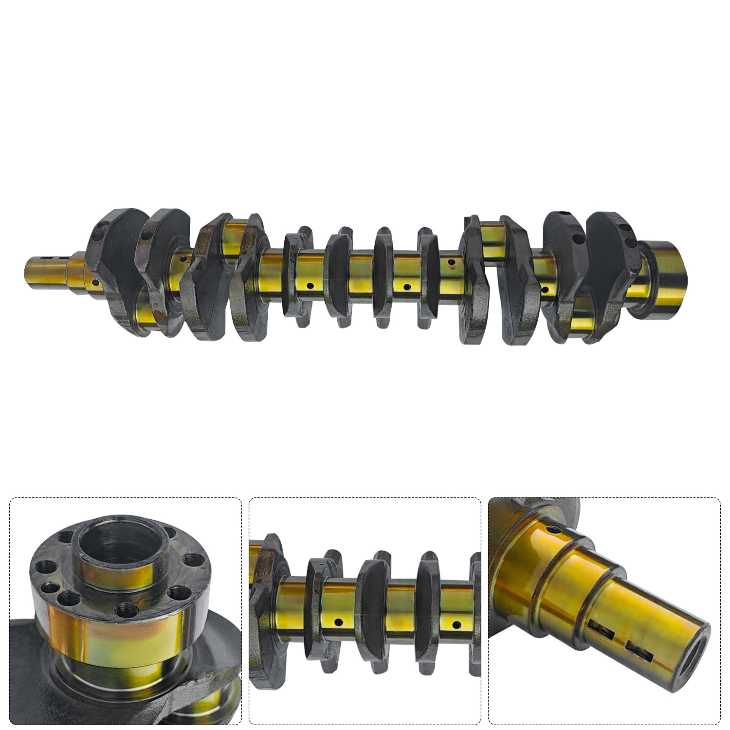 Crankshaft Compatible with Toyota 1HZ 1HD-T I6 4.2L Diesel Engine 1341117012