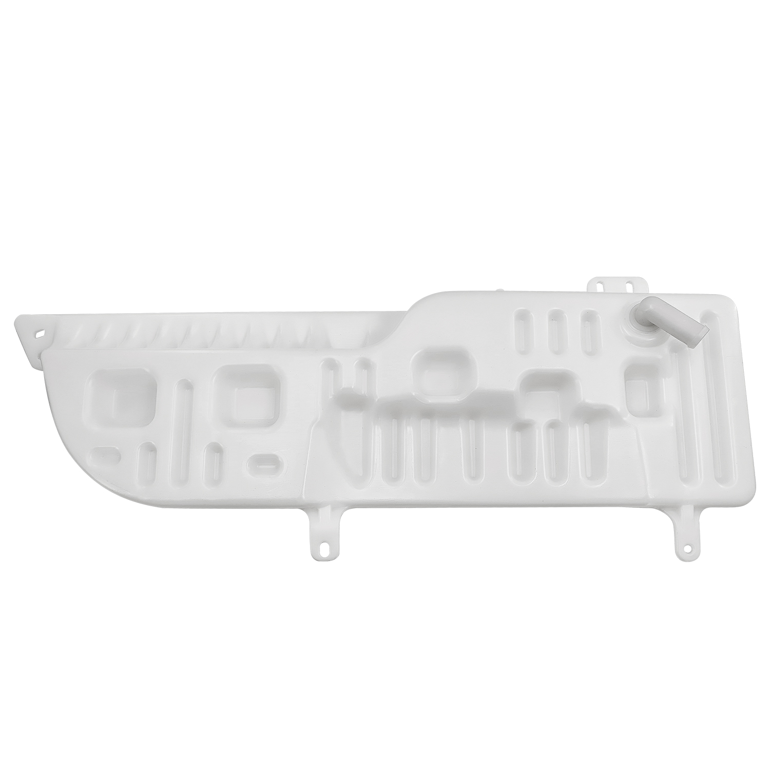 Radiator Overflow Coolant Reservoir Tank with Cap Fits for Ford Truck F650 F750 2000-2003; Fits for Ford F12000 F14000 F16000 1998-2005