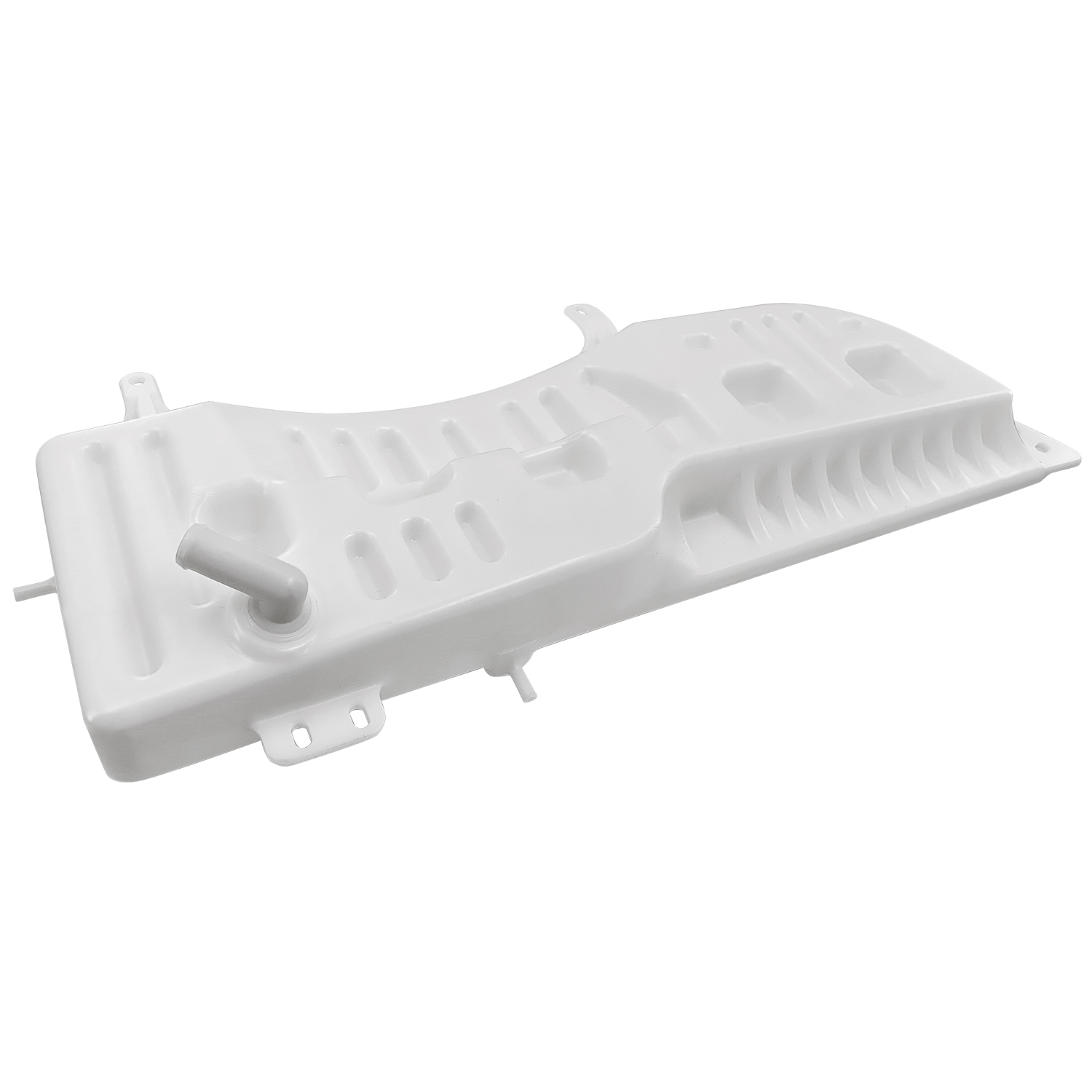 Radiator Overflow Coolant Reservoir Tank with Cap Fits for Ford Truck F650 F750 2000-2003; Fits for Ford F12000 F14000 F16000 1998-2005