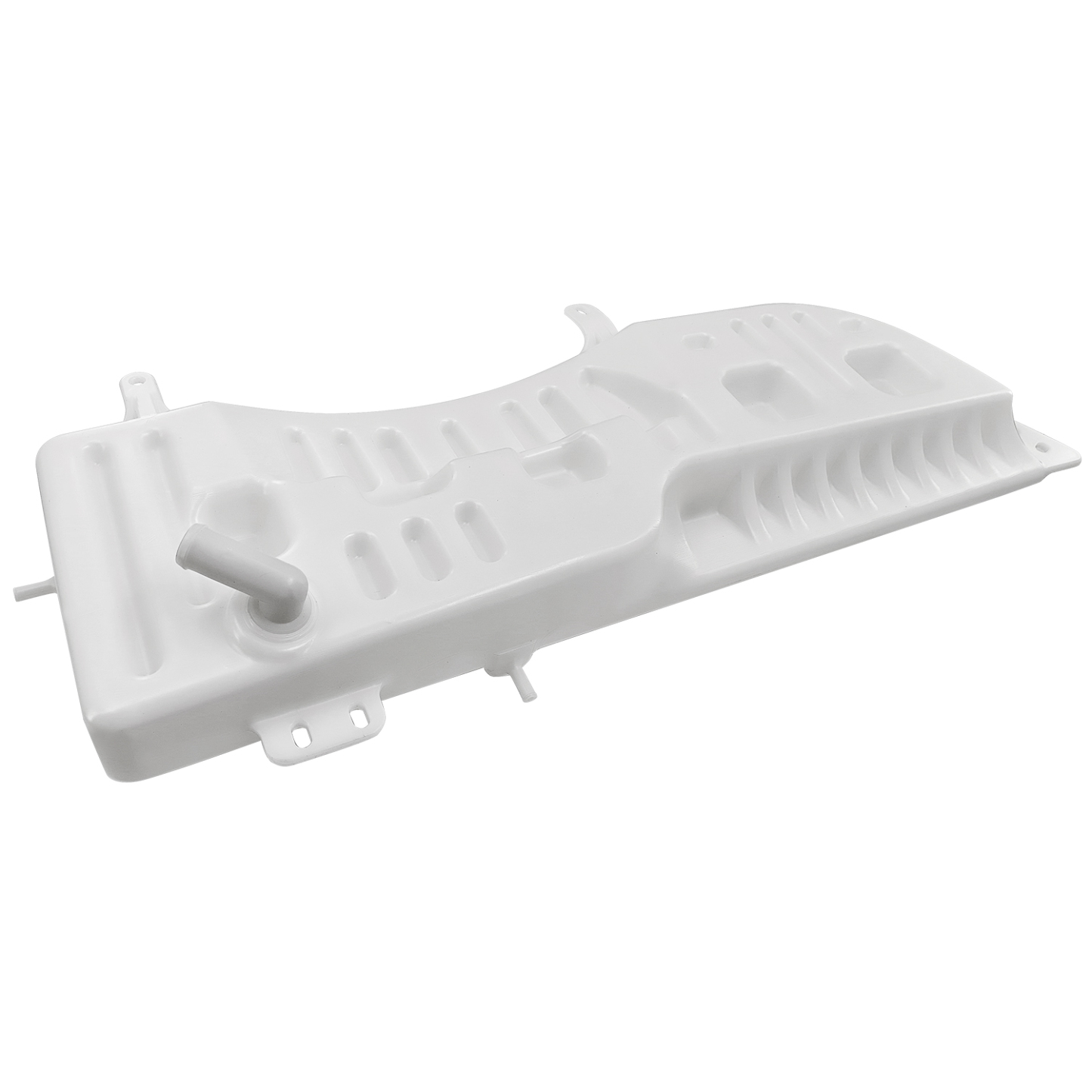 Radiator Overflow Coolant Reservoir Tank with Cap Fits for Ford Truck F650 F750 2000-2003; Fits for Ford F12000 F14000 F16000 1998-2005