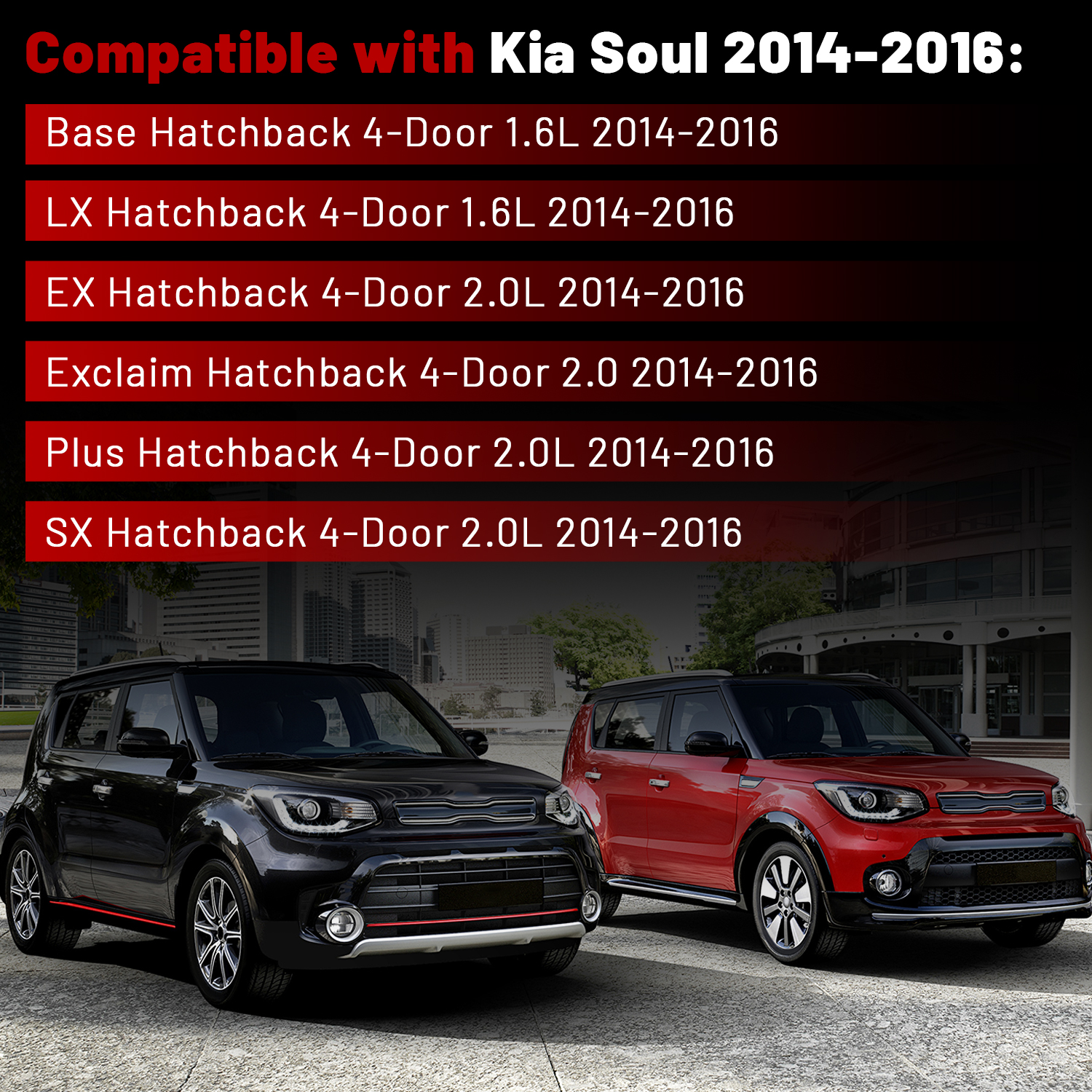 Front Left & Right Steering Knuckle Assembly Fits for Kia Soul 1.6L 2.0L 2014-2016