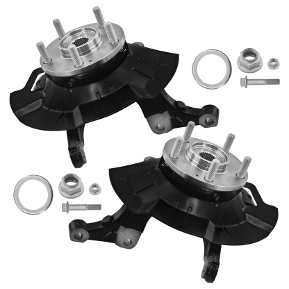 Front Left & Right Steering Knuckle Assembly Fits for Kia Soul 1.6L 2.0L 2014-2016