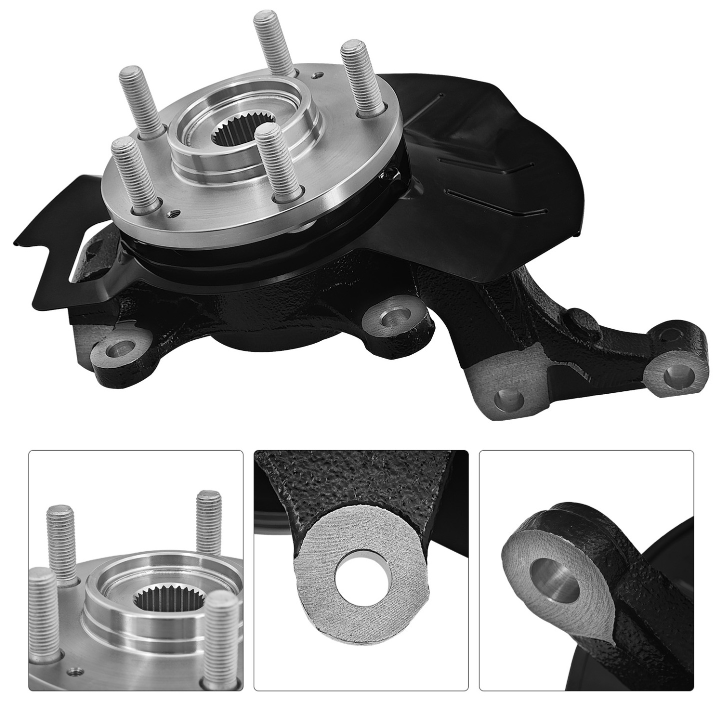 Front Right Steering Knuckle Assembly Fits for Kia Soul 1.6L 2.0L 2014-2016