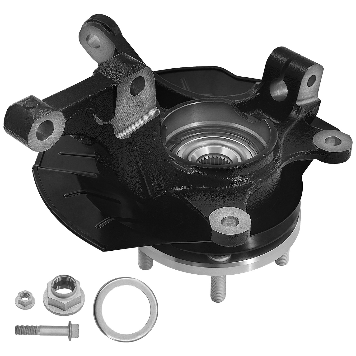 Front Right Steering Knuckle Assembly Fits for Kia Soul 1.6L 2.0L 2014-2016