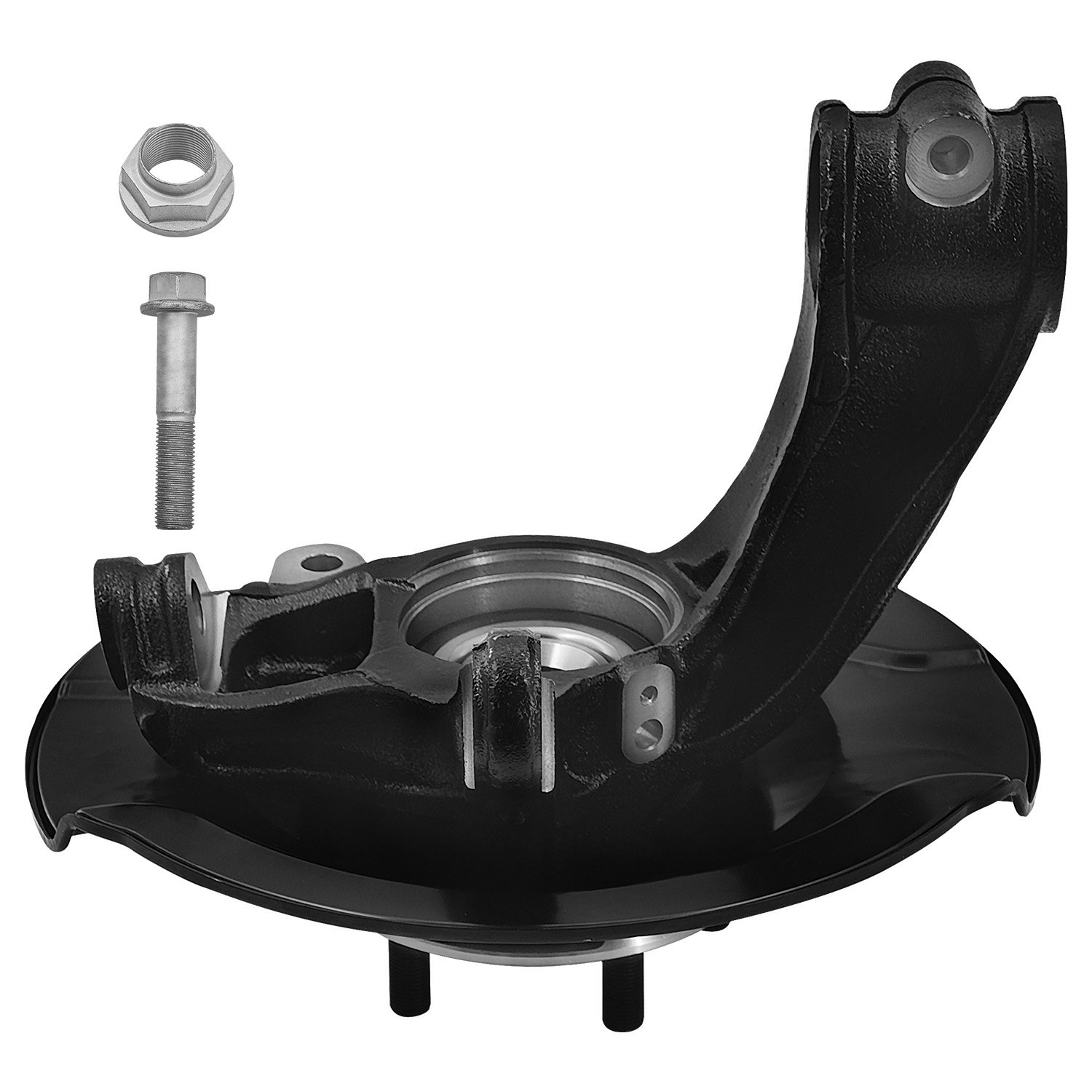 Front Right Passenger Side Steering Knuckle Assembly Compatible with Honda Pilot 3.5L V6 2016-2022