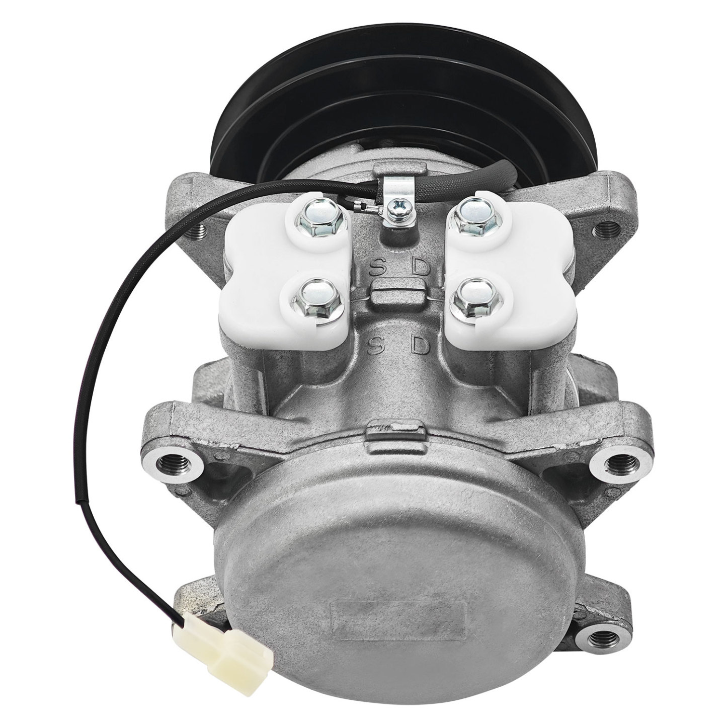 AC Compressor with Clutch Compatible with Toyota Land Cruiser 4.2L 1979-1987