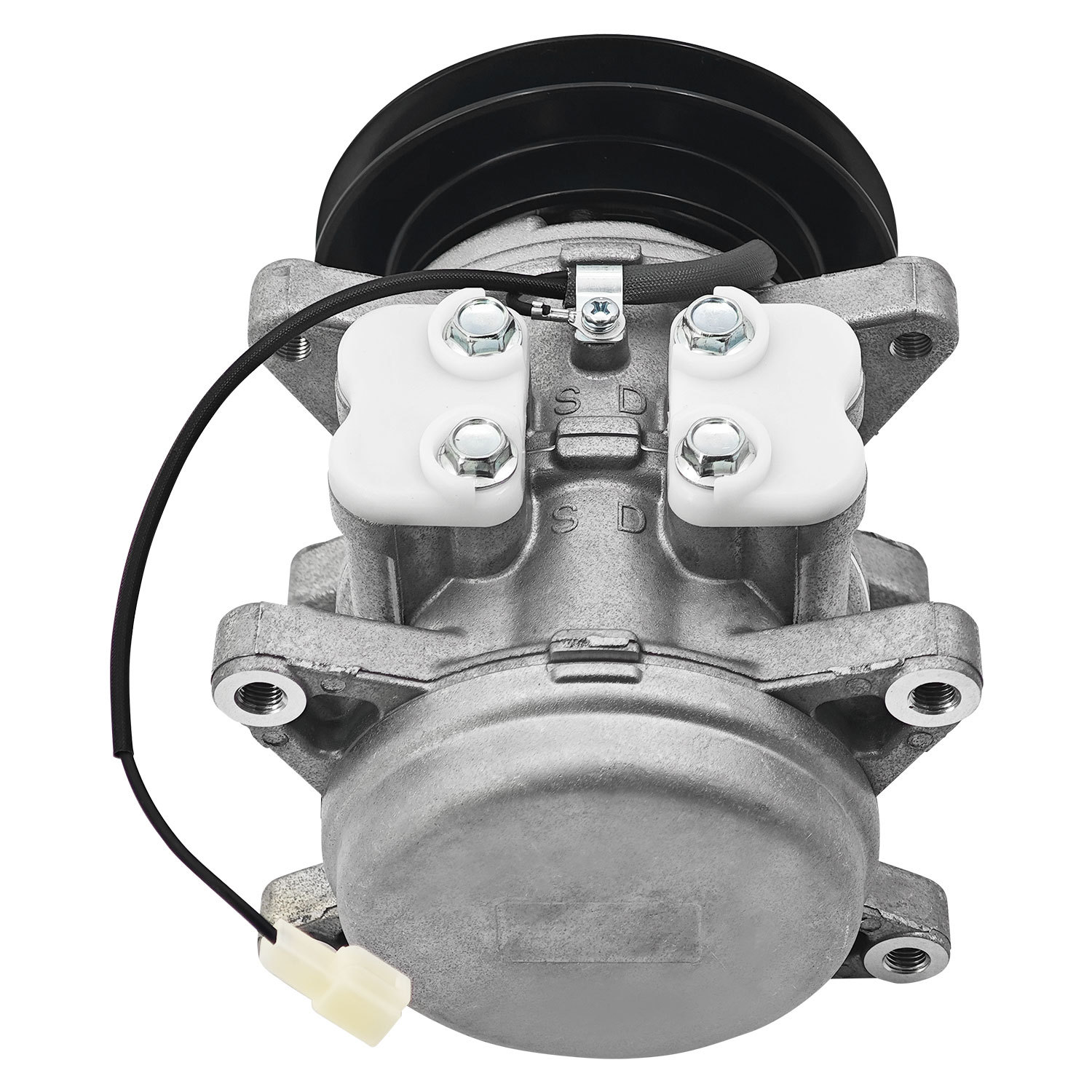 AC Compressor with Clutch Compatible with Toyota Land Cruiser 4.2L 1979-1987