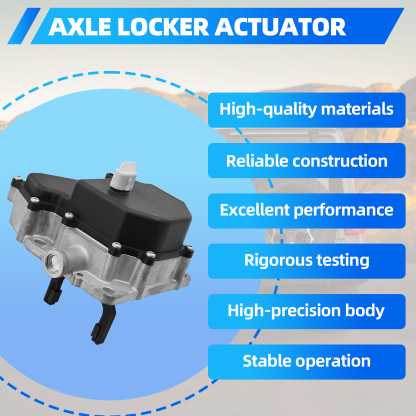 Axle Locker Actuator Fits for Jeep Gladiator Wrangler 2.0L 3.0L 3.6L V6 l4 2018-2021