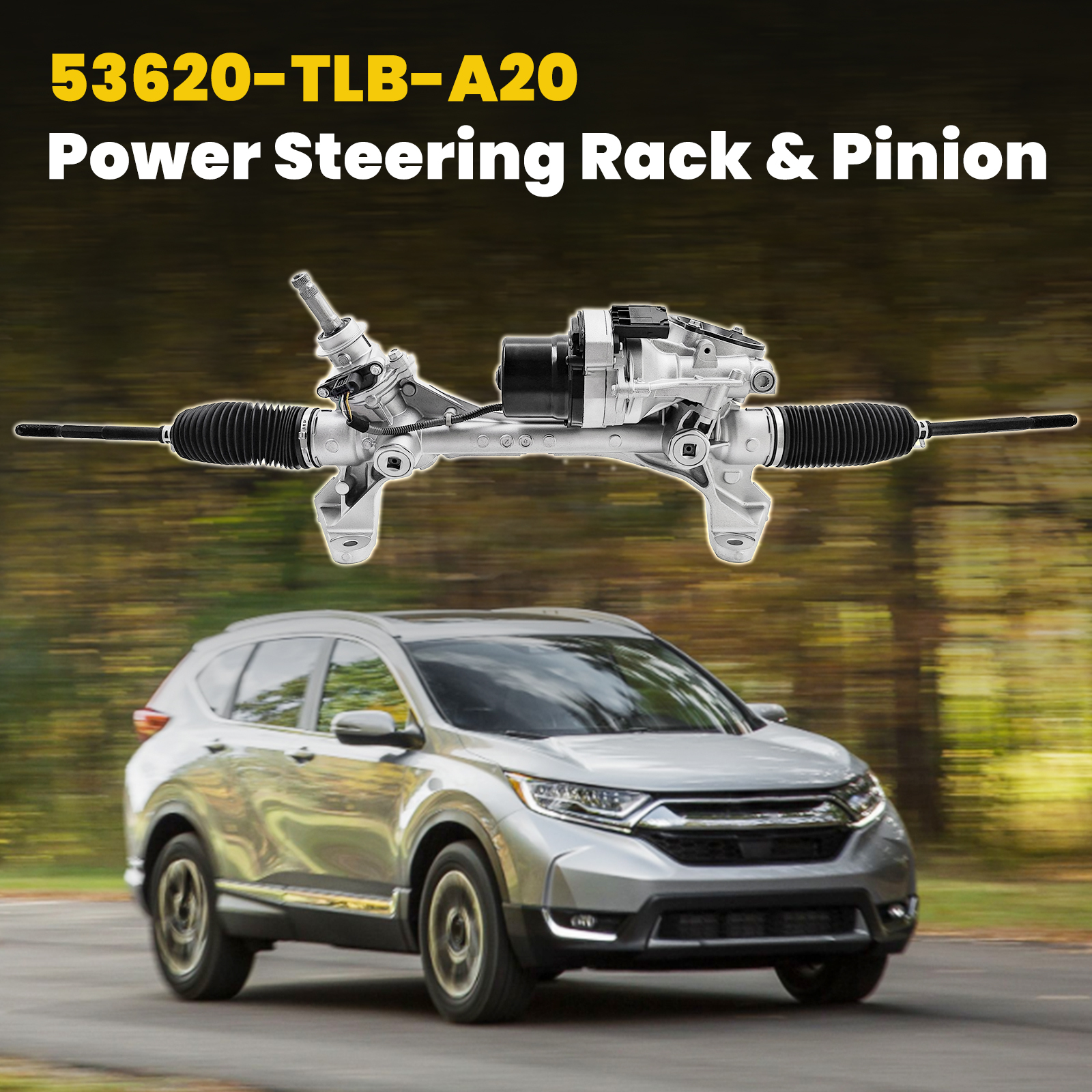 Power Steering Rack & Pinion Assembly for Honda CR-V 1.5L 2WD FWD 2017-2019