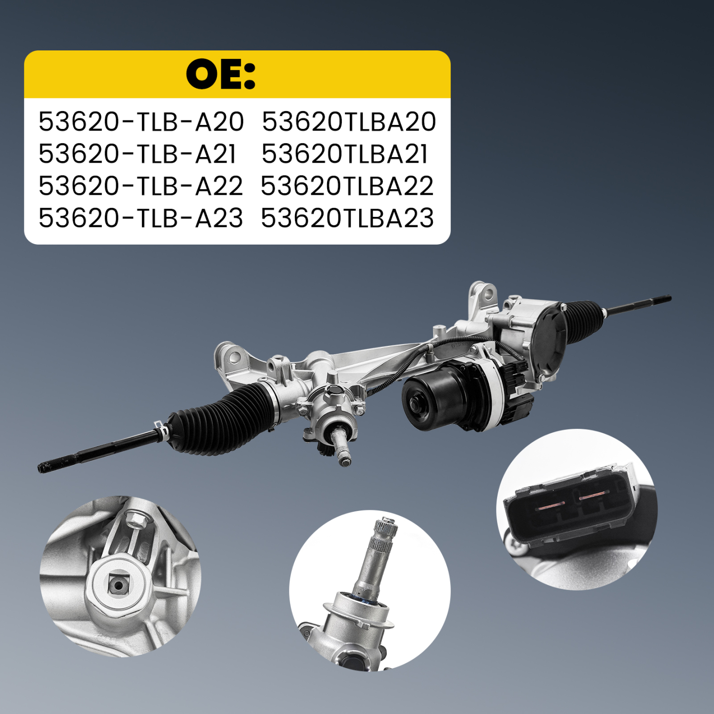Power Steering Rack & Pinion Assembly for Honda CR-V 1.5L 2WD FWD 2017-2019