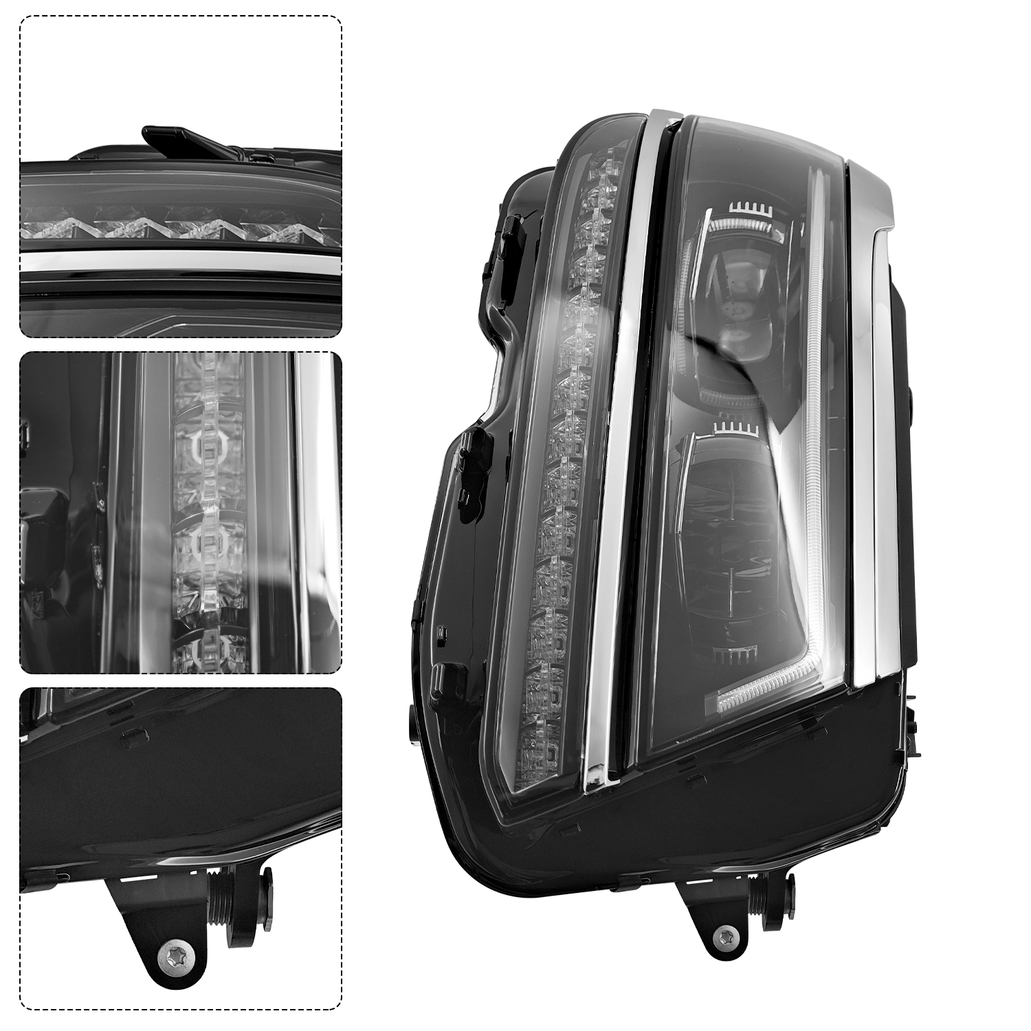 Full LED Headlight Assembly for Volkswagen Tiguan 2.0L 2018-2021 -Right Passengr Side 