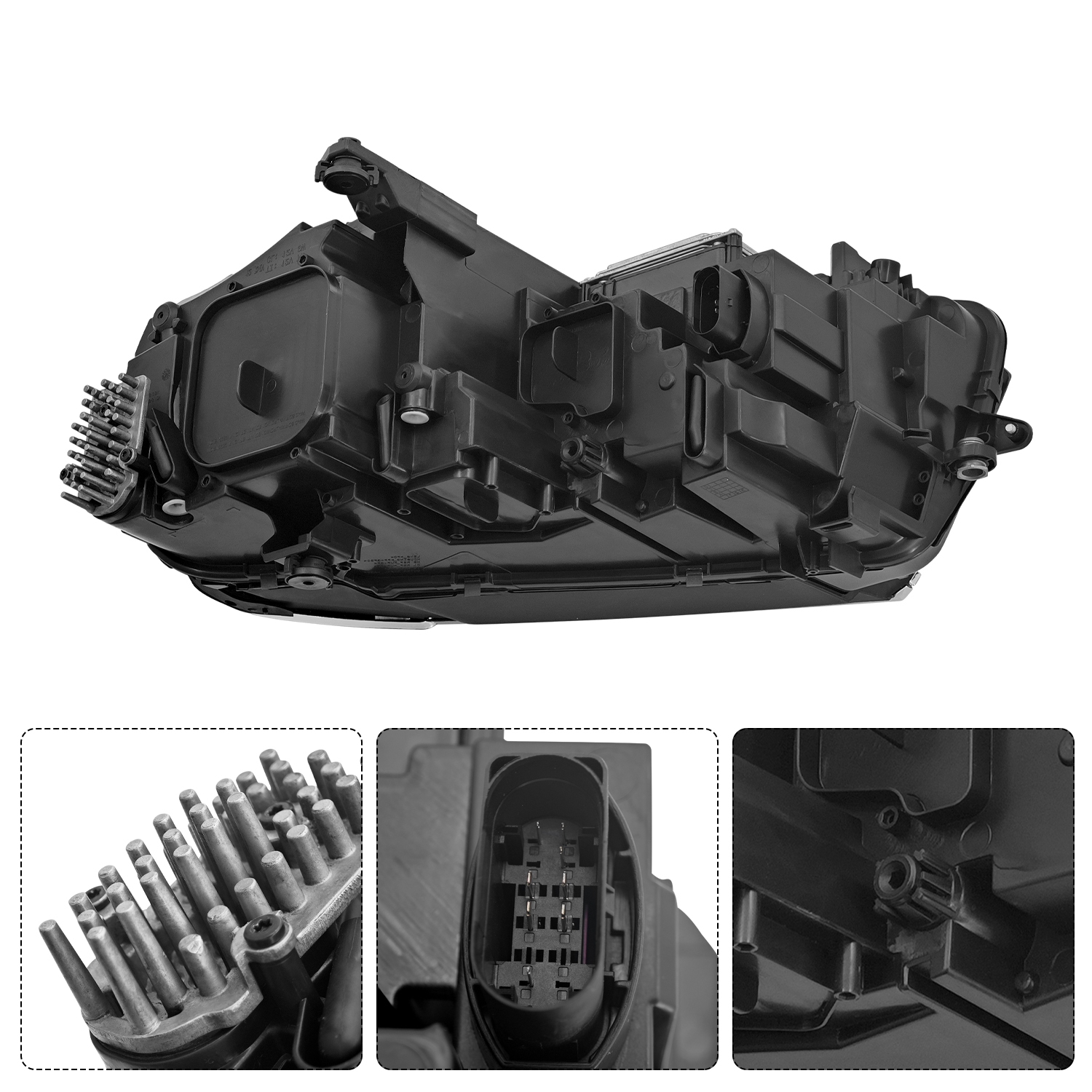 Full LED Headlight Assembly for Volkswagen Tiguan 2.0L 2018-2021 -Right Passengr Side 