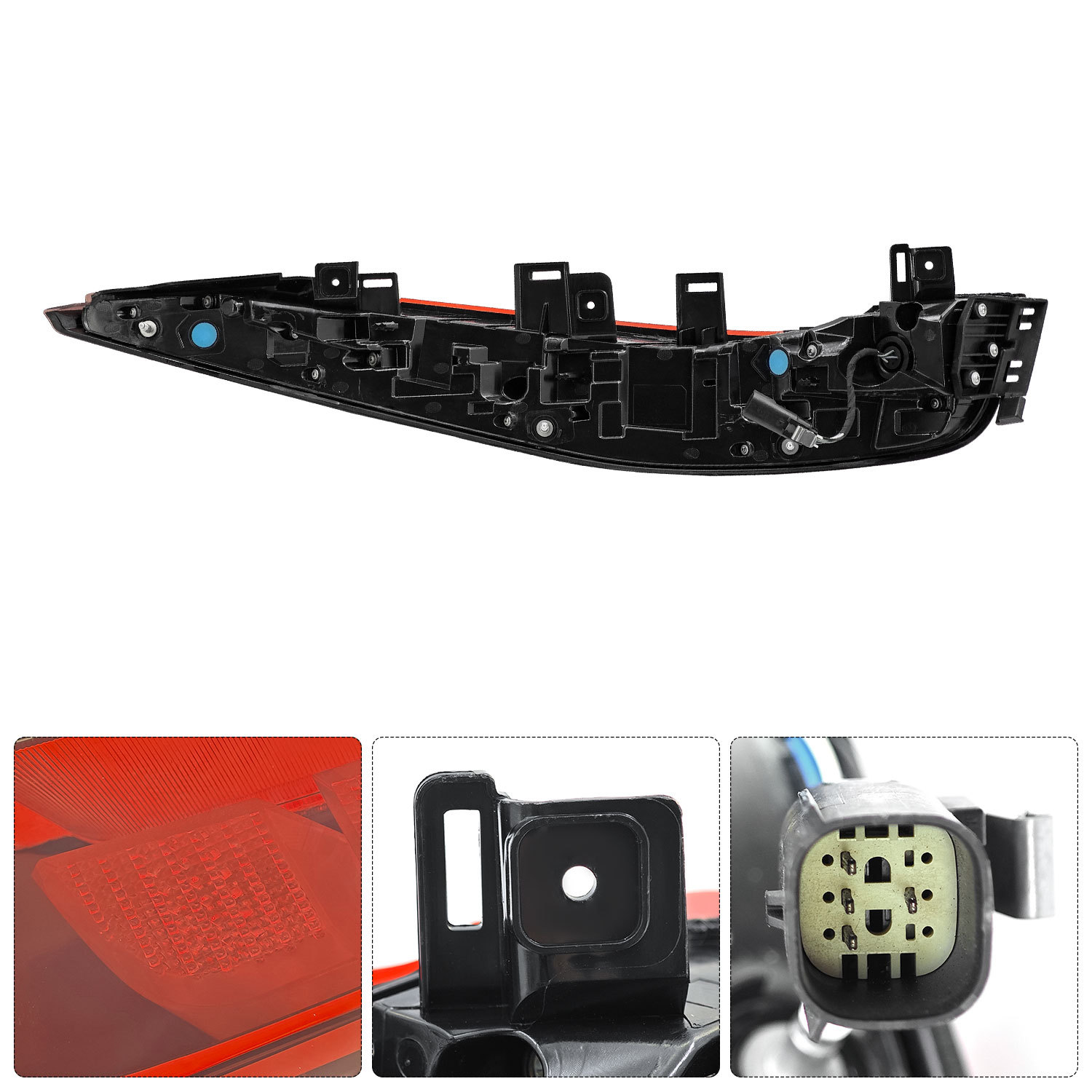 Right Passenger LED Tail light Lamp Assembly Compatible with Cadillac XT4 2.0L 2019-2025