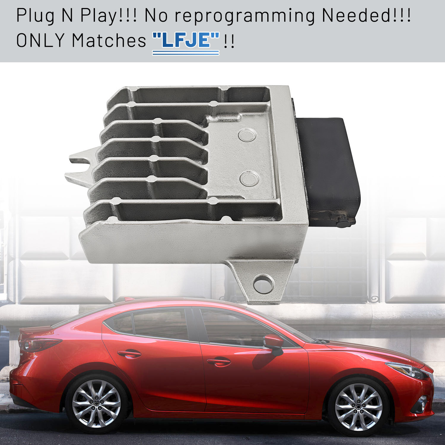 Plug N Play Transmission Control Module Compatible with Mazda 3 2012 2013 2.0L