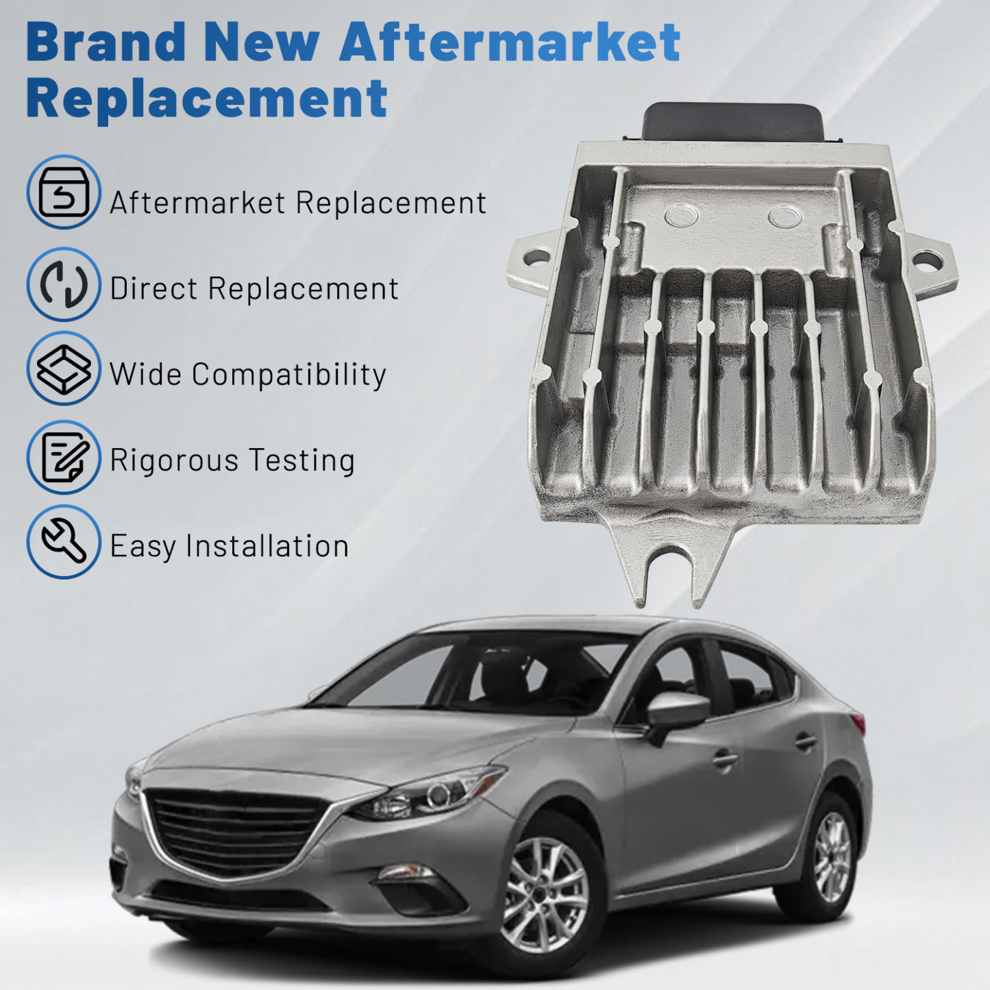 Plug N Play Transmission Control Module Compatible with Mazda 3 2012 2013 2.0L