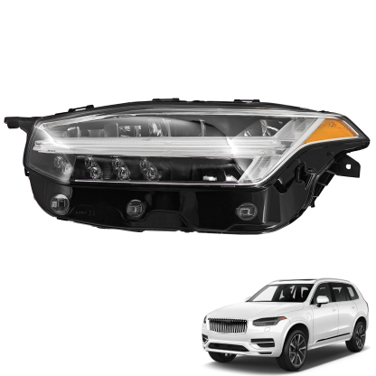 Left LED Headlight Compatible with Volvo XC90 2.0L 2016-2018 -Driver Side