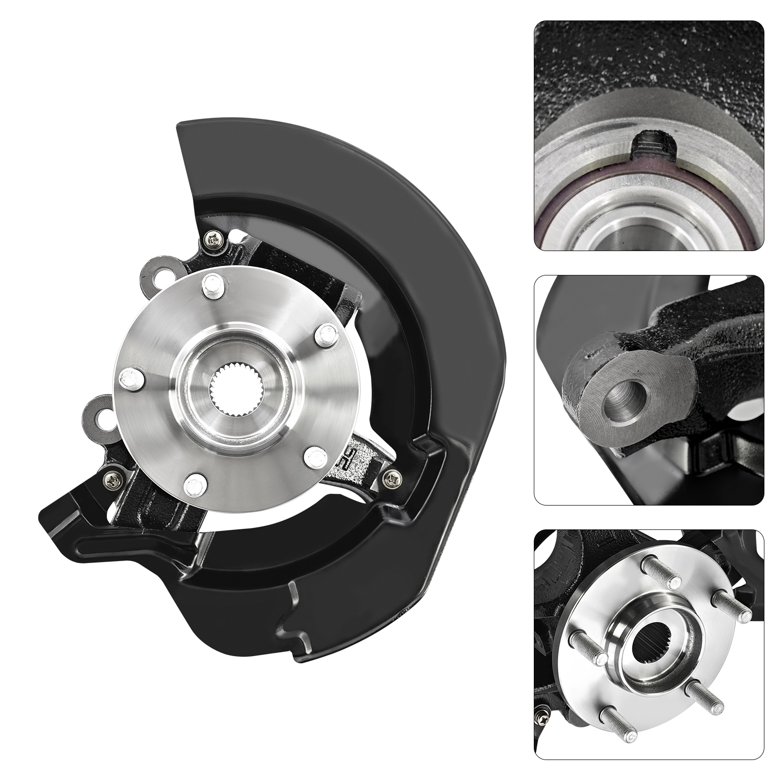 Front Driver Side Steering Knuckle Fits for Mazda 3 2010-2013