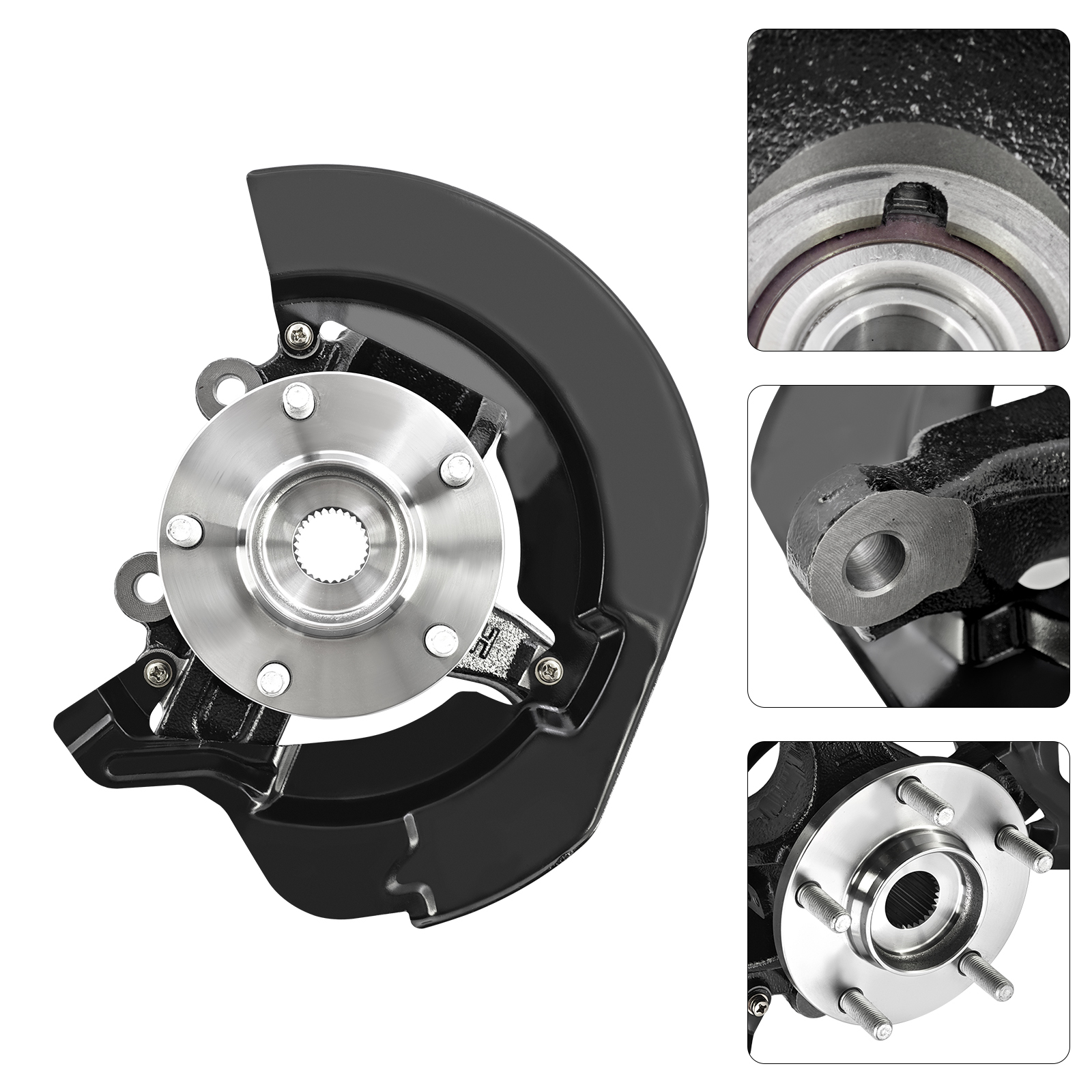 Front Driver Side Steering Knuckle Fits for Mazda 3 2010-2013