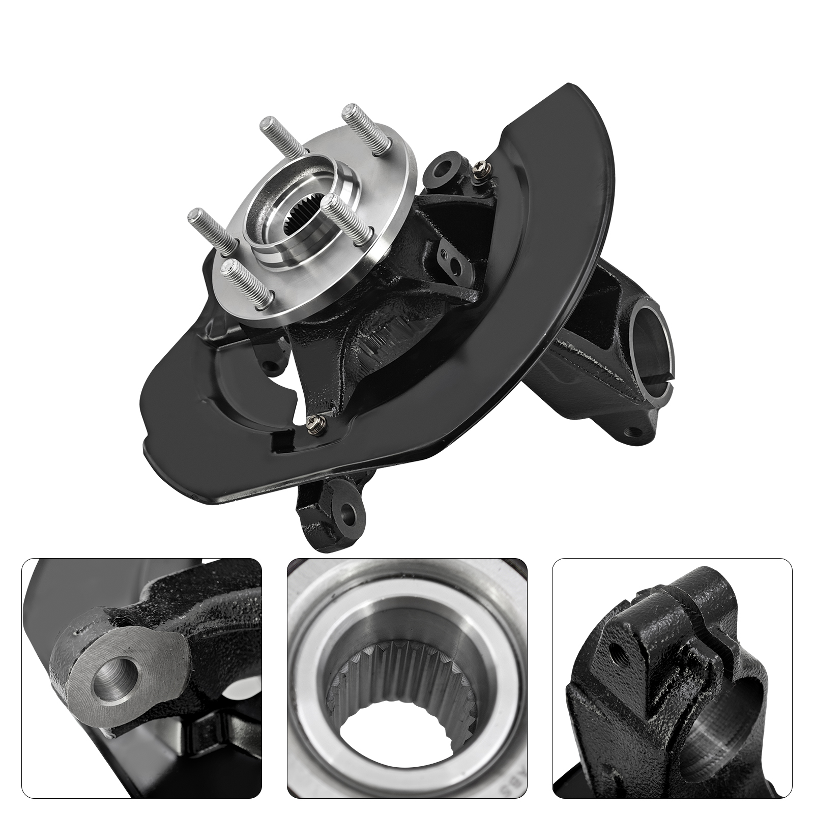 Front Driver Side Steering Knuckle Fits for Mazda 3 2010-2013