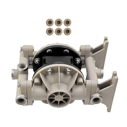Double Diaphragm Pump Compatible with Aro Polypropylene Air Operated Urethane,13 gpm, 100 psi