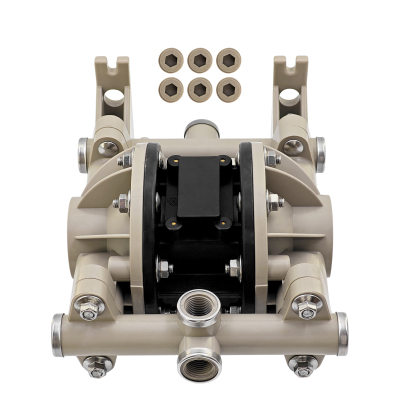 Double Diaphragm Pump Compatible with Aro Polypropylene Air Operated Urethane,13 gpm, 100 psi